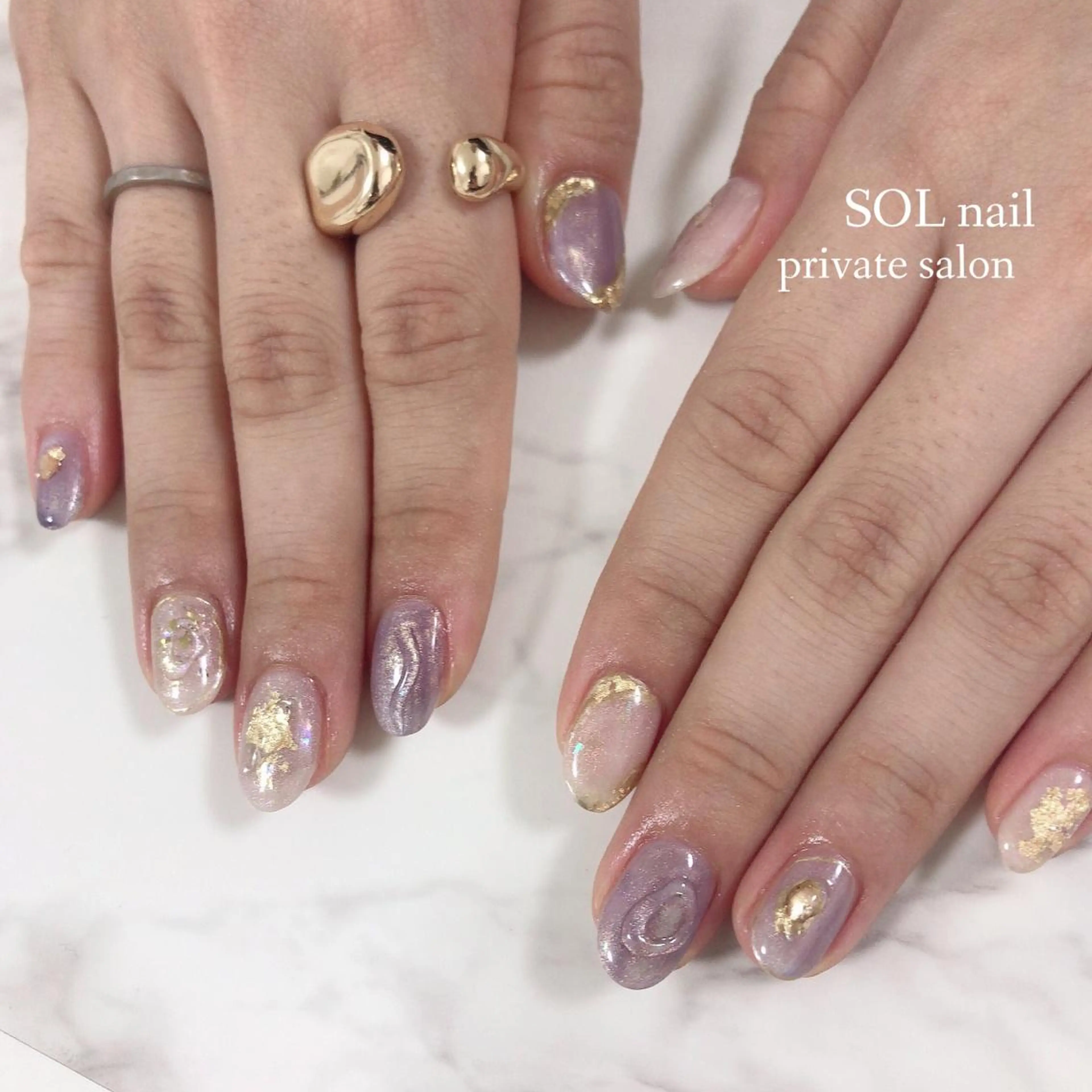 ネイル SOL NAILのネイルデザイン