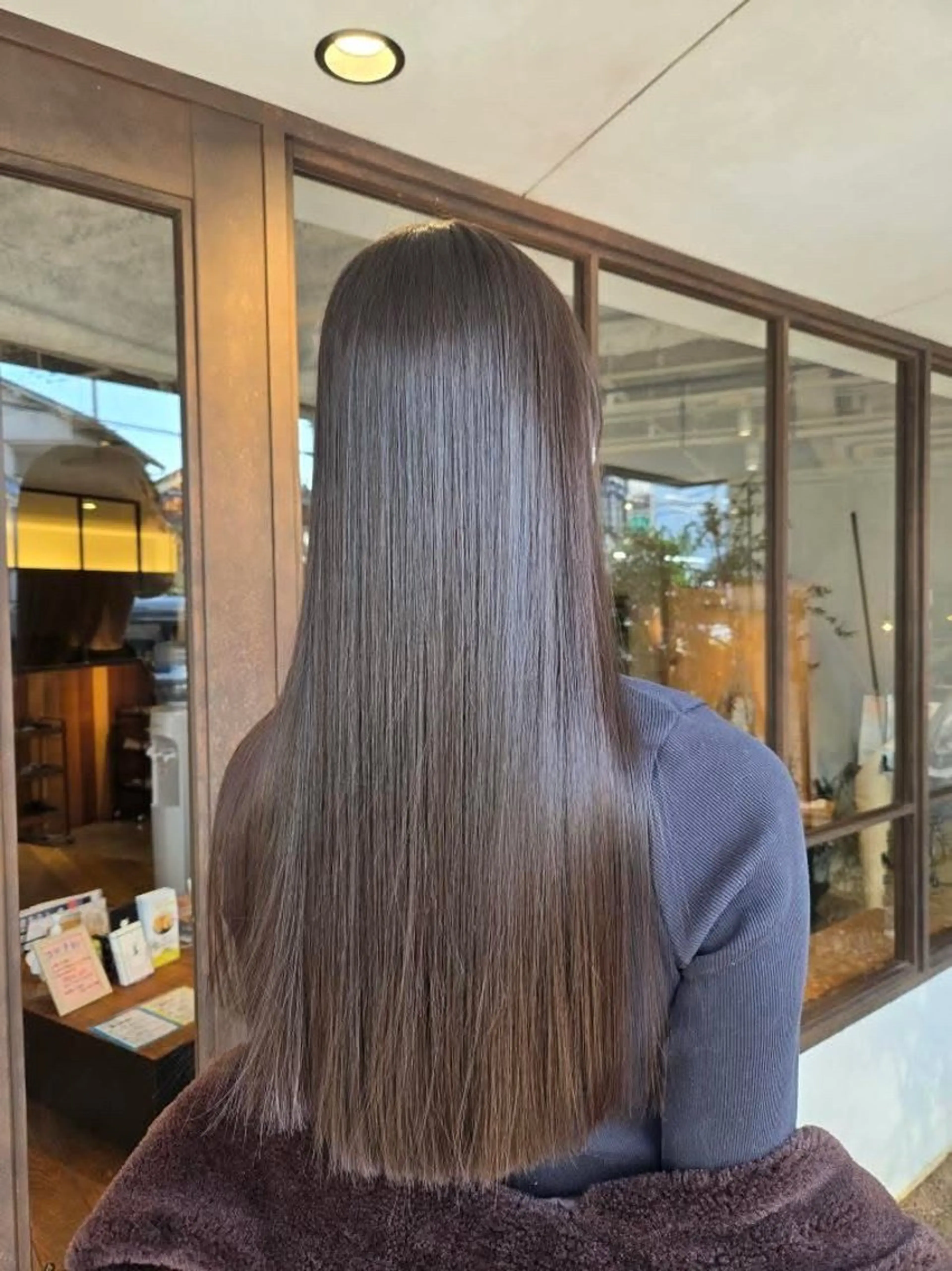 ロング カット ヘアカラー トリートメント 韓国好き🇰🇷 美容師MIKUのヘアスタイル