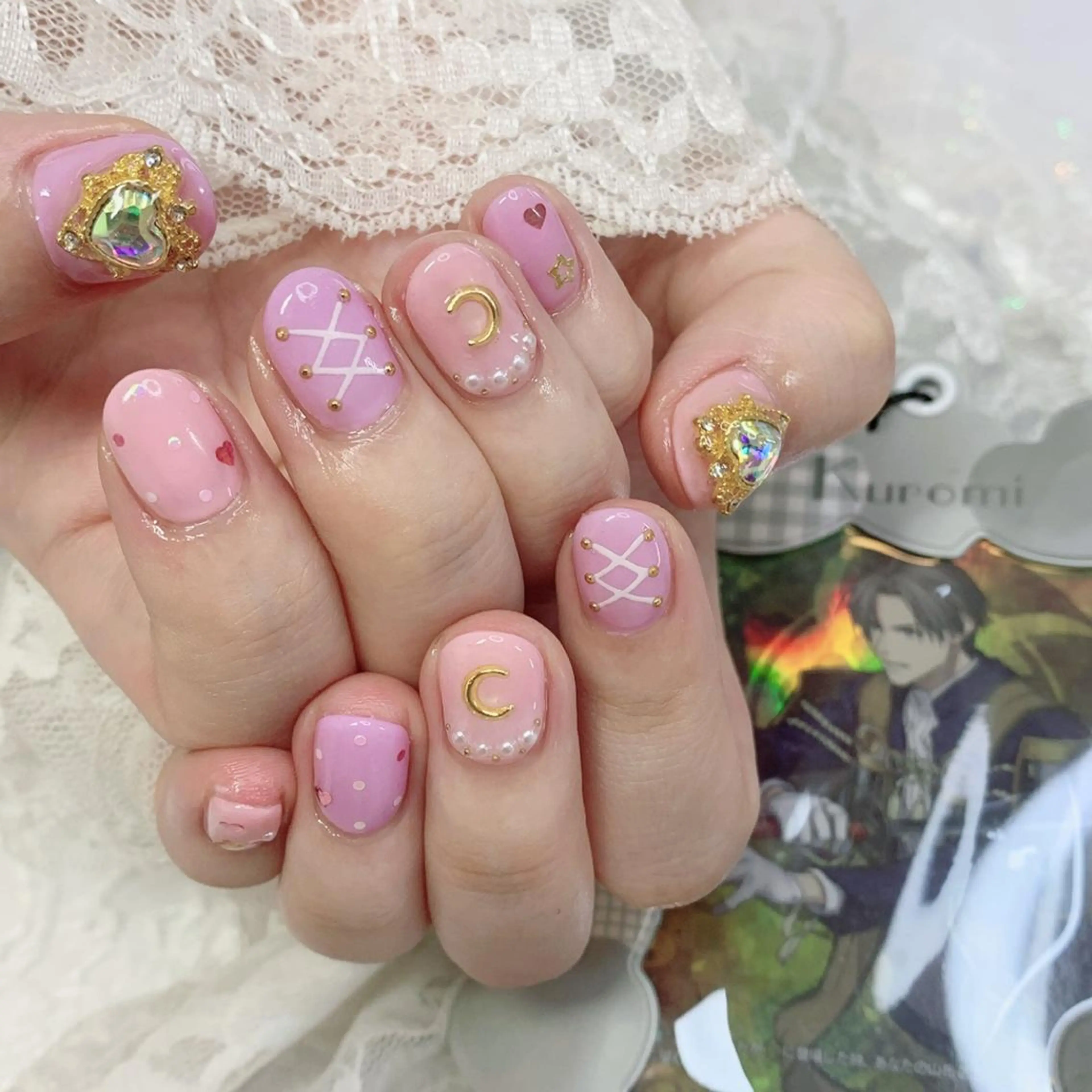 ネイル ハンドネイル La neige* yuki 🐩🌙のネイルデザイン