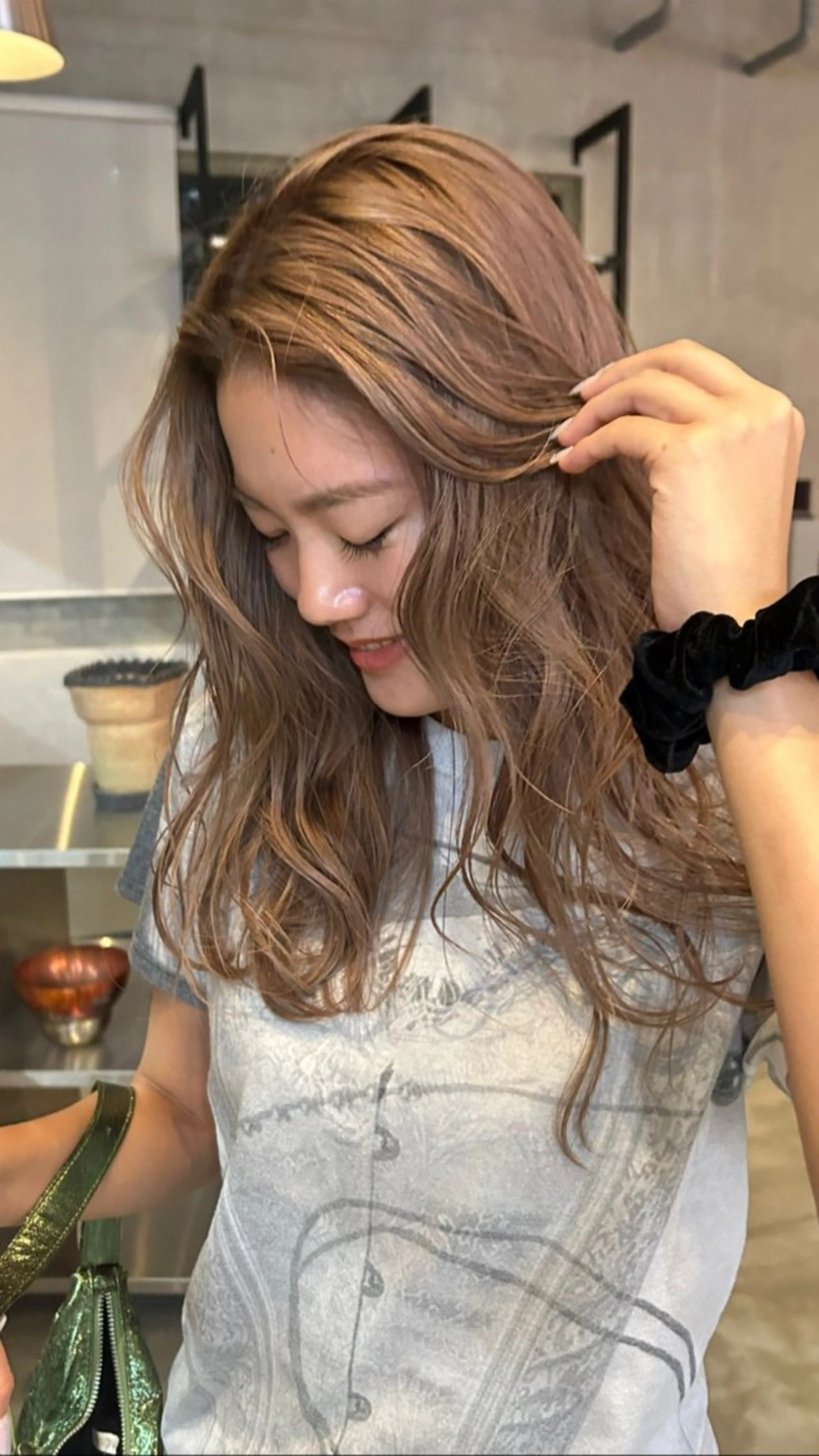 セミロング yara reinのヘアスタイル