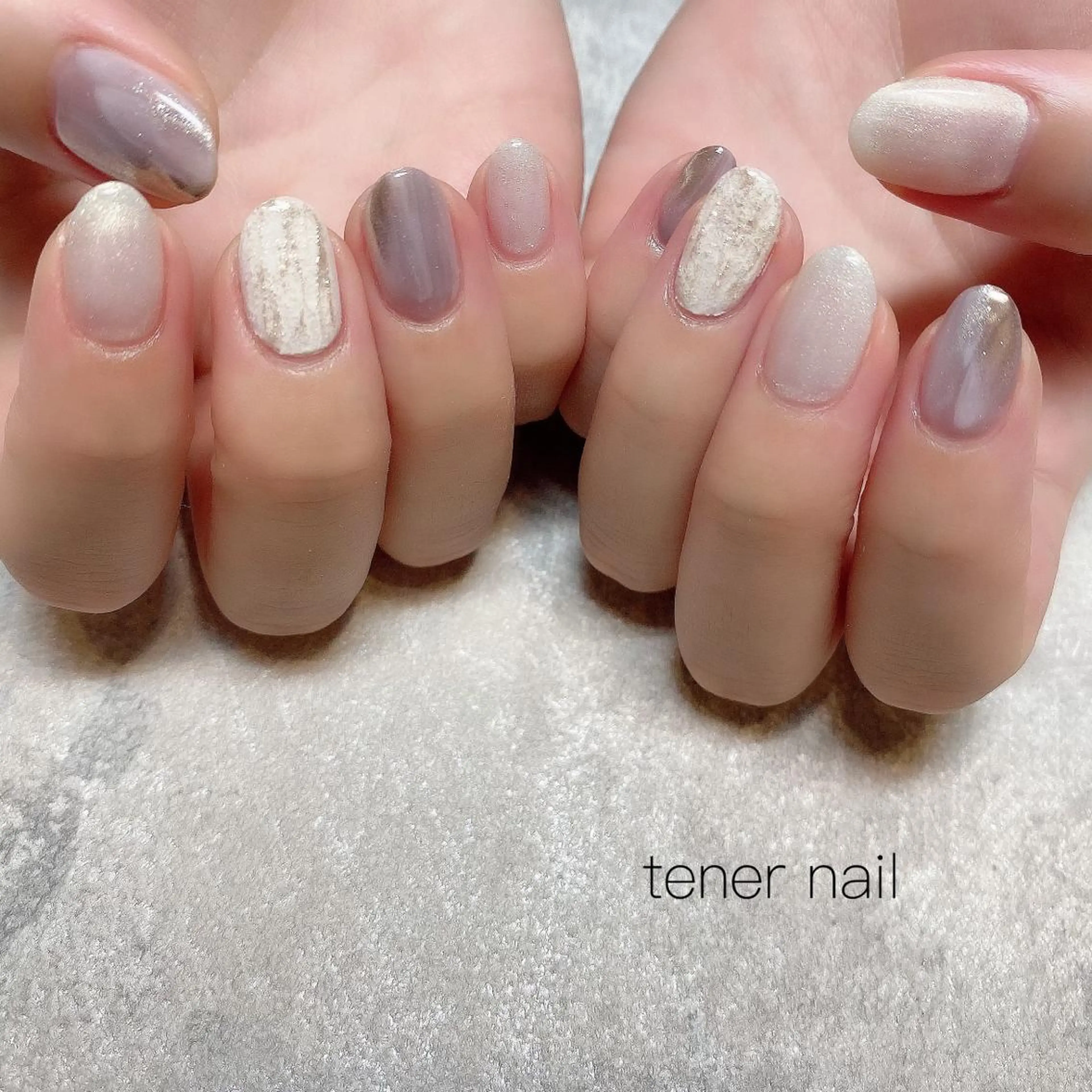 ネイル ニュアンスネイル テネルネイル tener nailのネイルデザイン