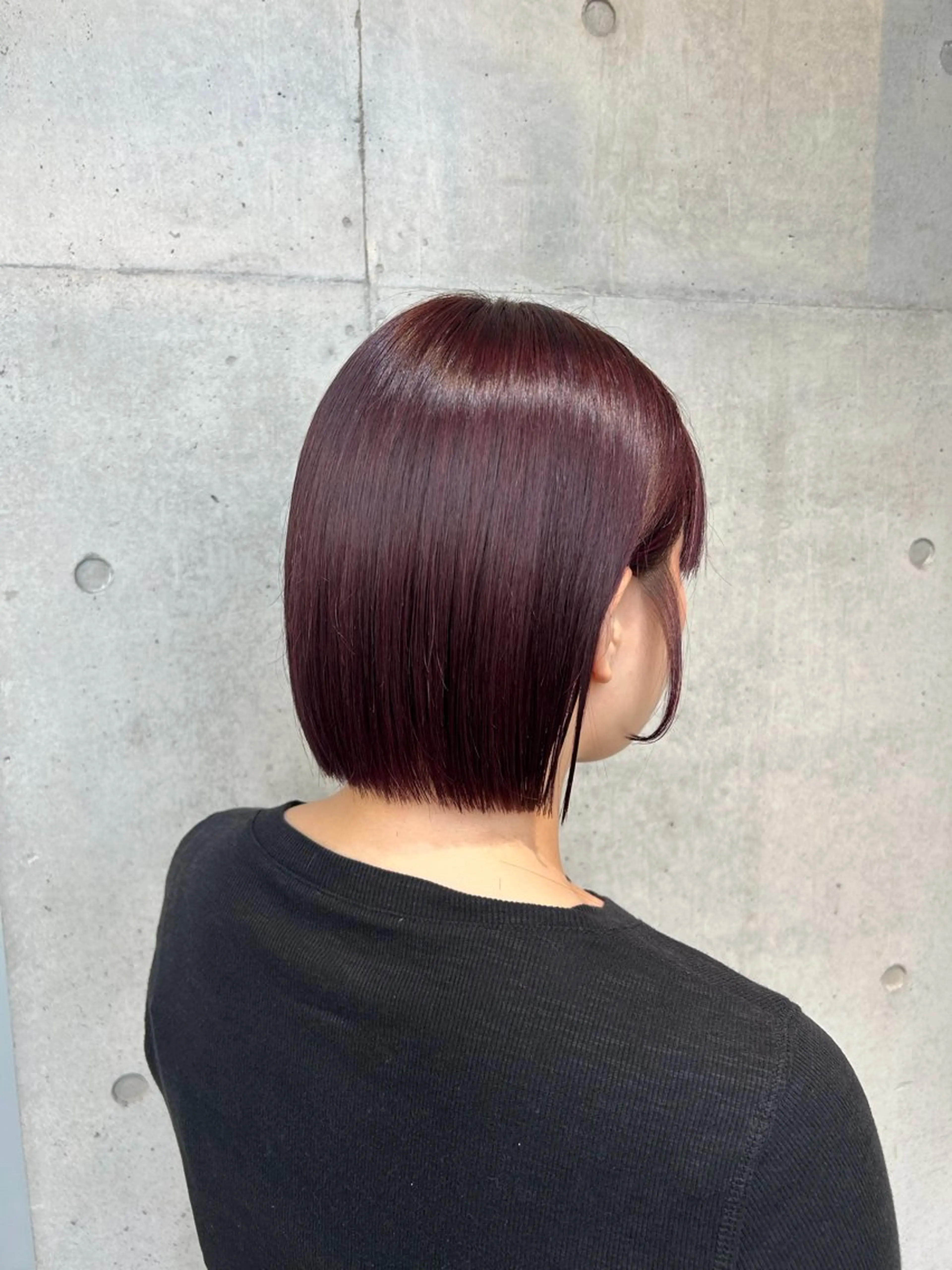 ショート カラー ヘアアレンジ カット ヘアカラー トリートメント ボブ艶モテカラー🫧 カリンのヘアスタイル