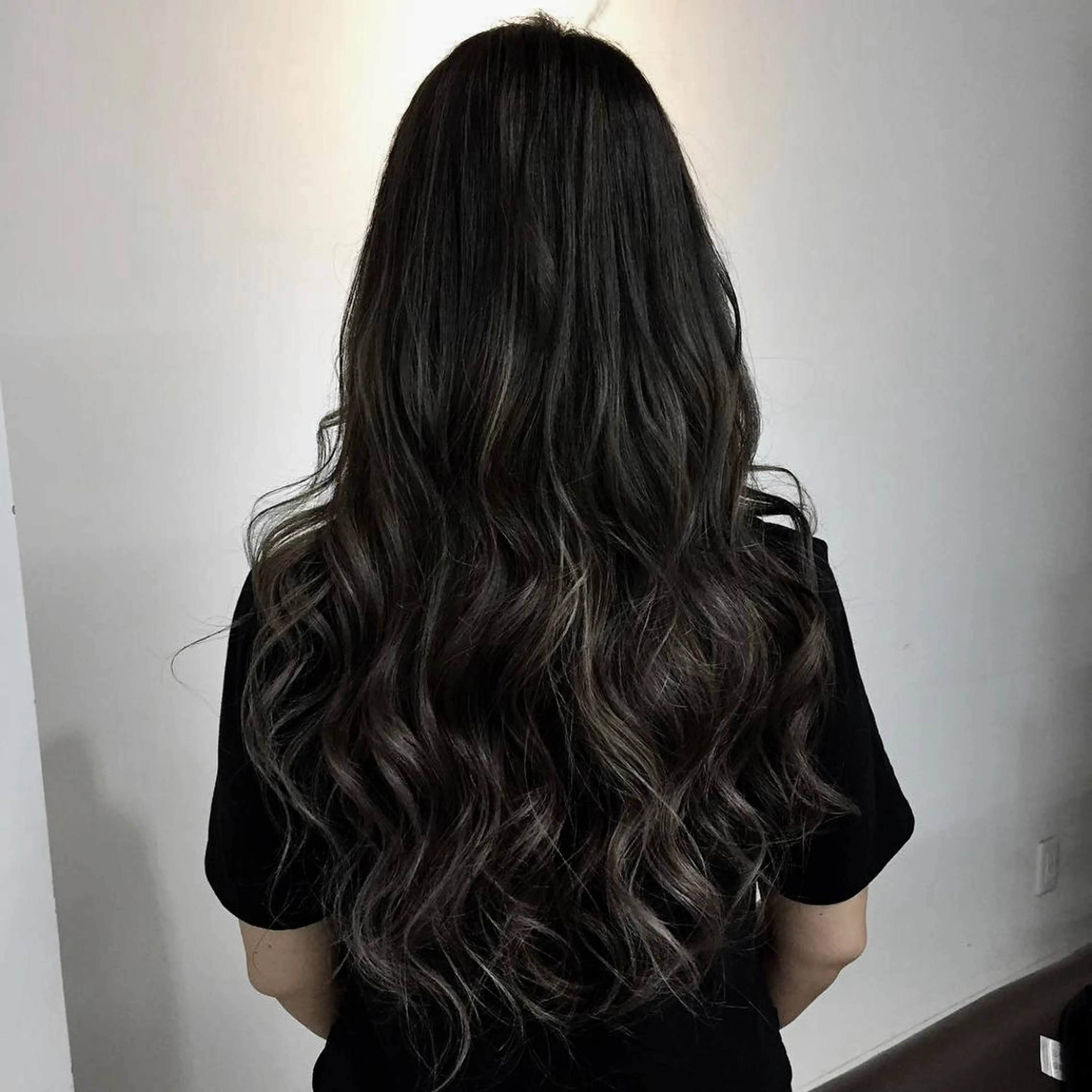 セミロング カラー ハイライトカラー ハイライト 中塚 義人のヘアスタイル
