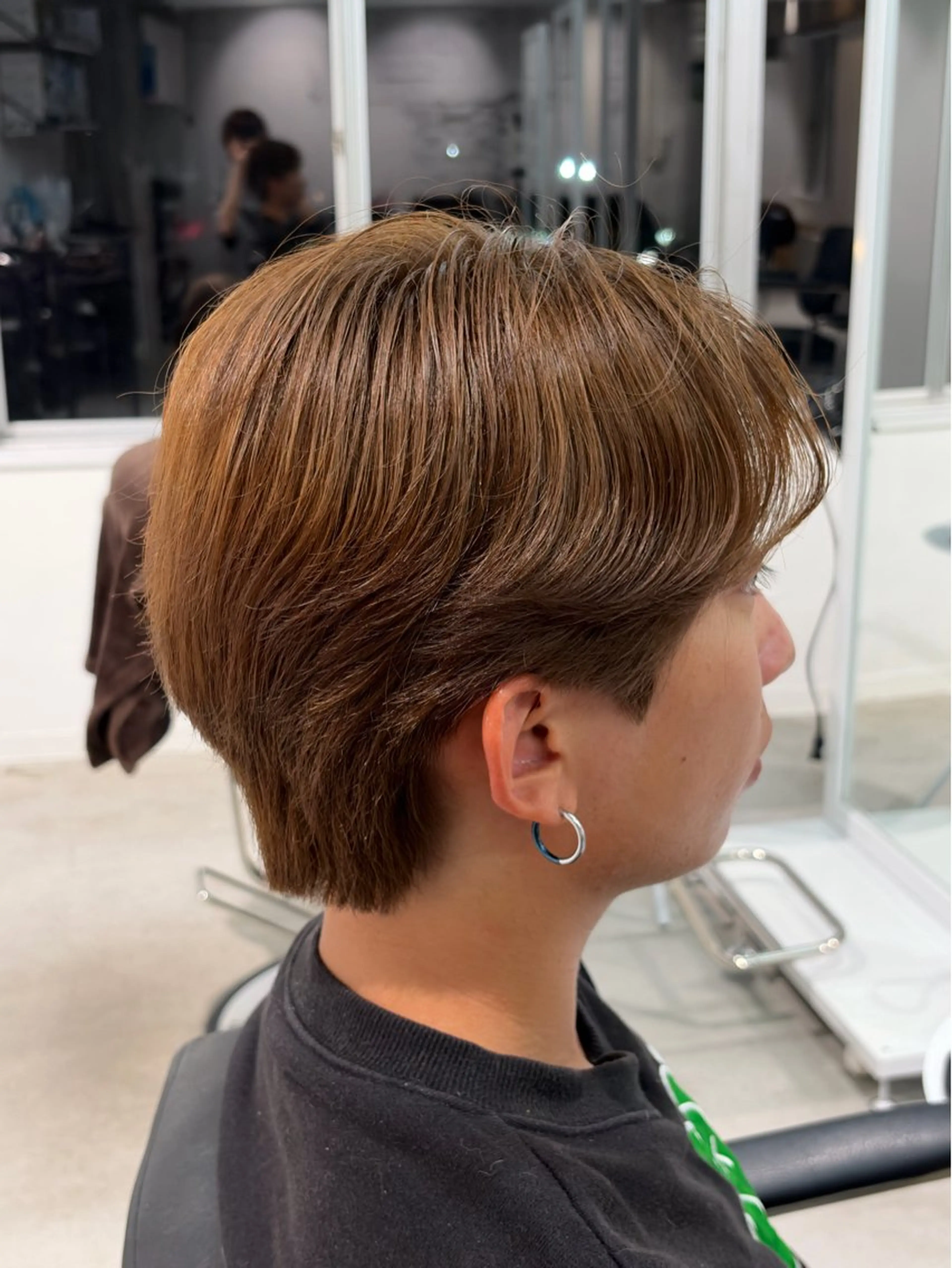 メンズ センターパート 金澤 翔太のヘアスタイル