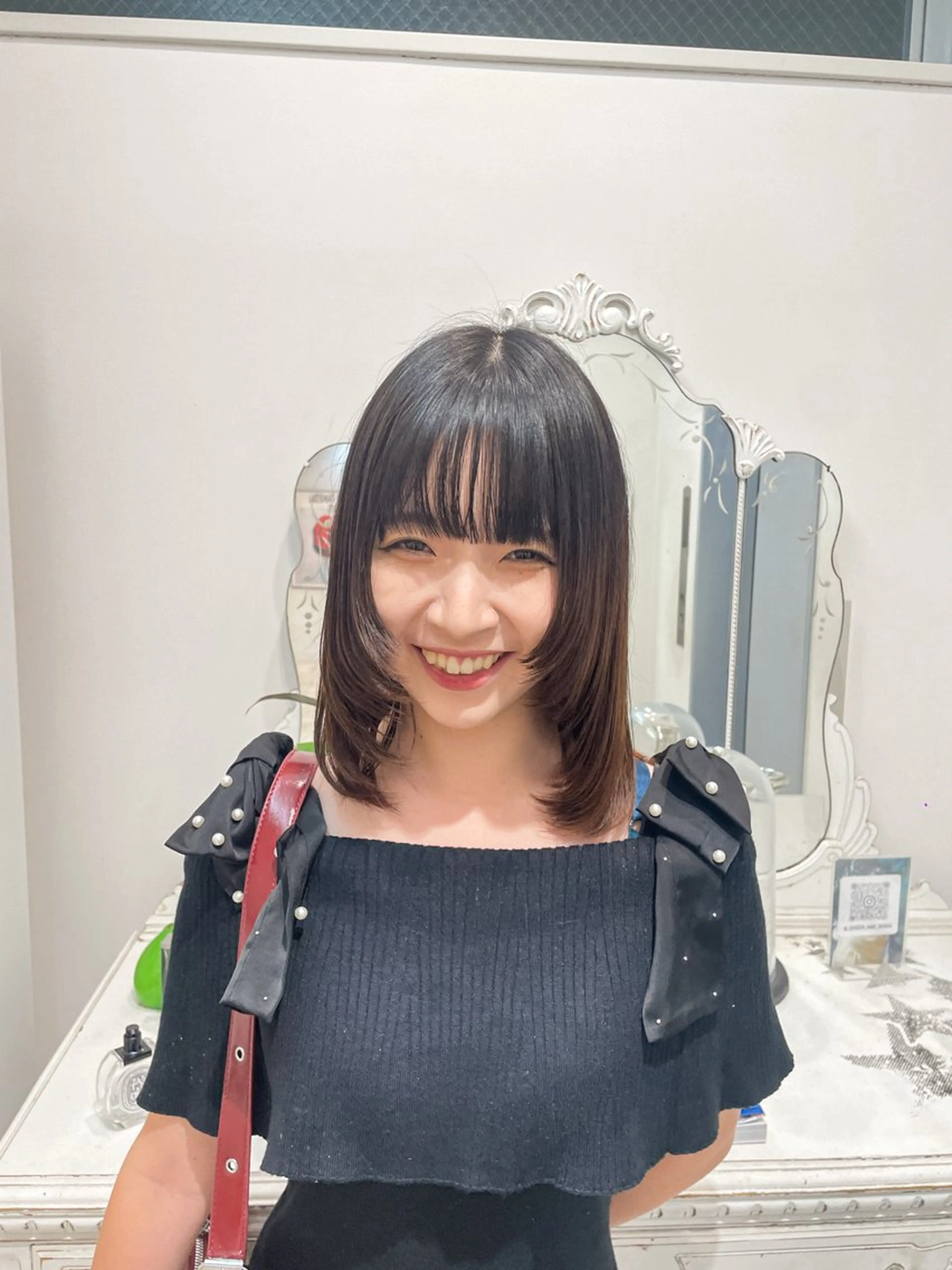 ミディアム 大坂谷 さくらのヘアスタイル