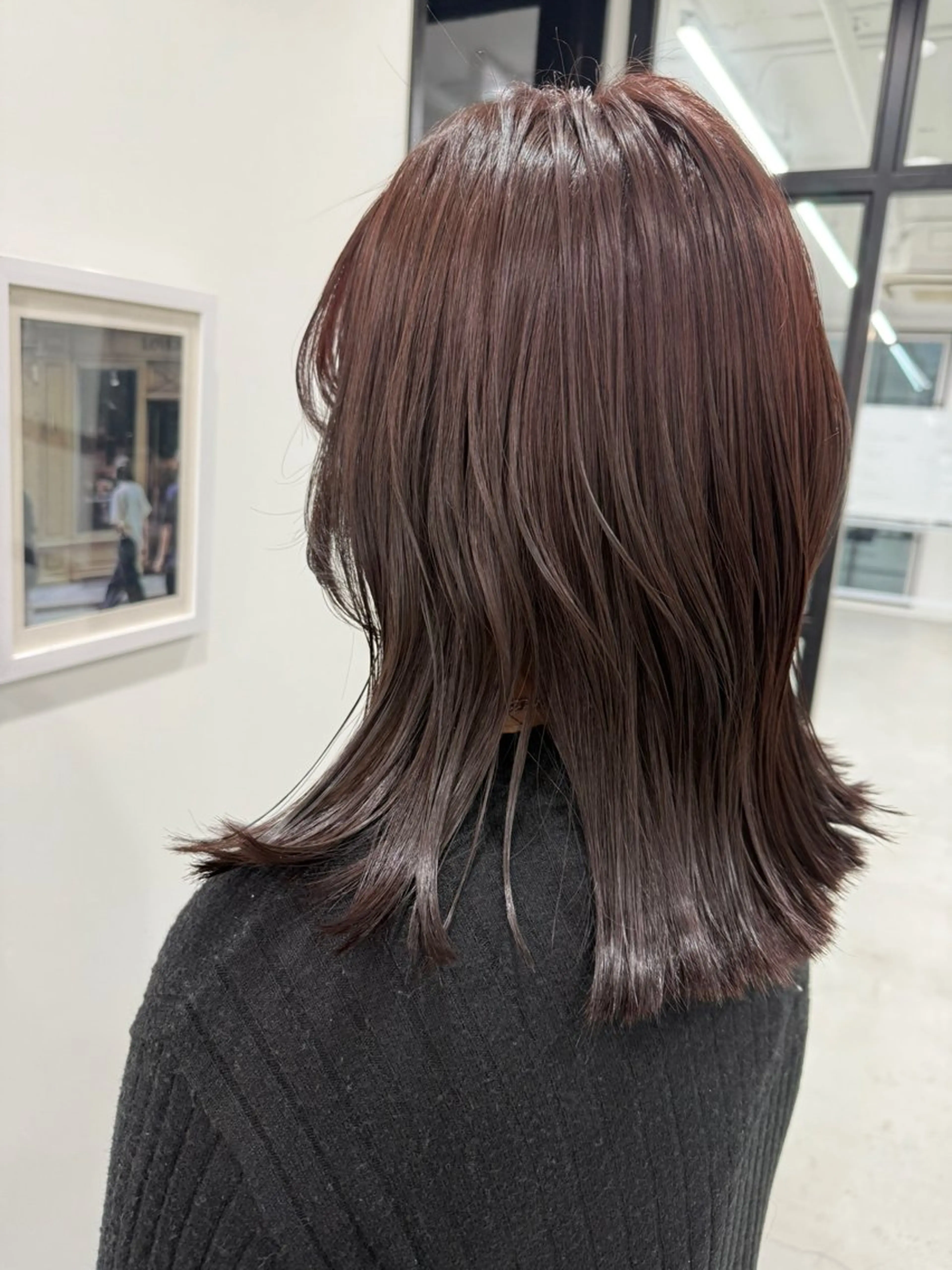 ミディアム カラー カット ヘアカラー メンズ特化美容師/栄 /本間さつきのヘアスタイル