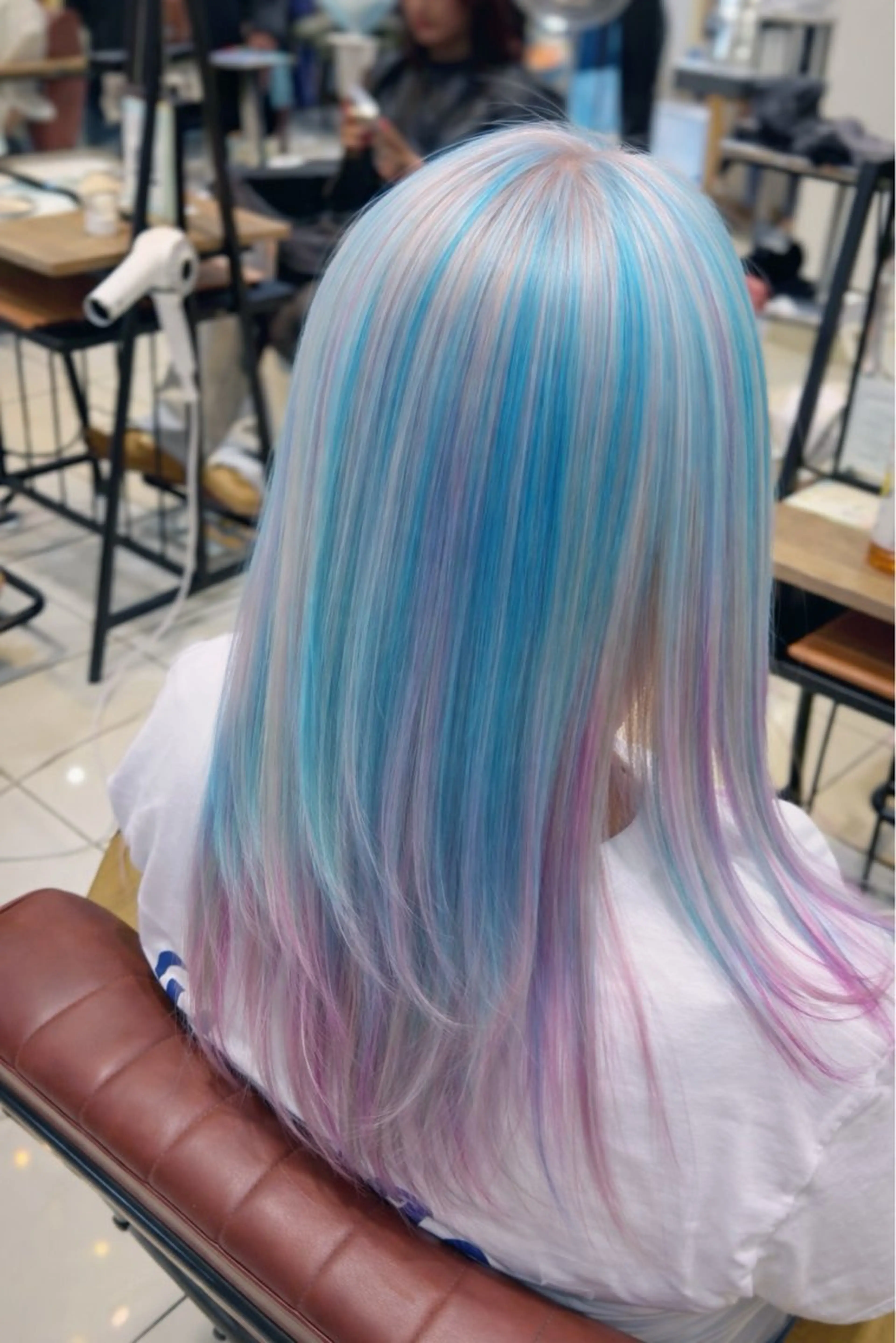 セミロング ヘアカラー 髪質改善カラーリスト /根本雄貴のヘアスタイル