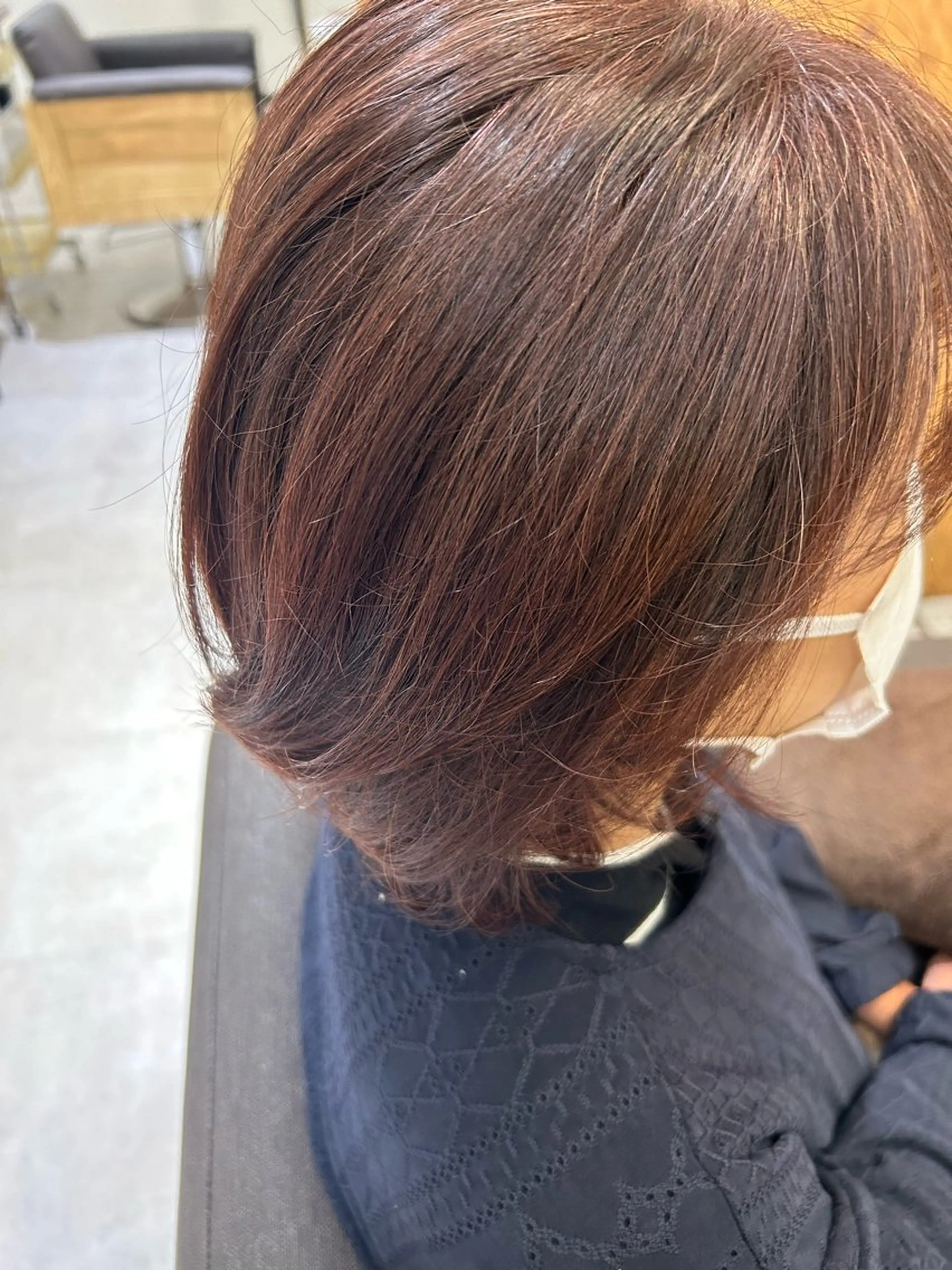 セミロング カラー ラベンダーカラー ピンクカラー ピンクラベンダー レイヤーカット 外ハネヘア rudii by HAIRPOCKET所属・玉田 千智のヘアスタイル