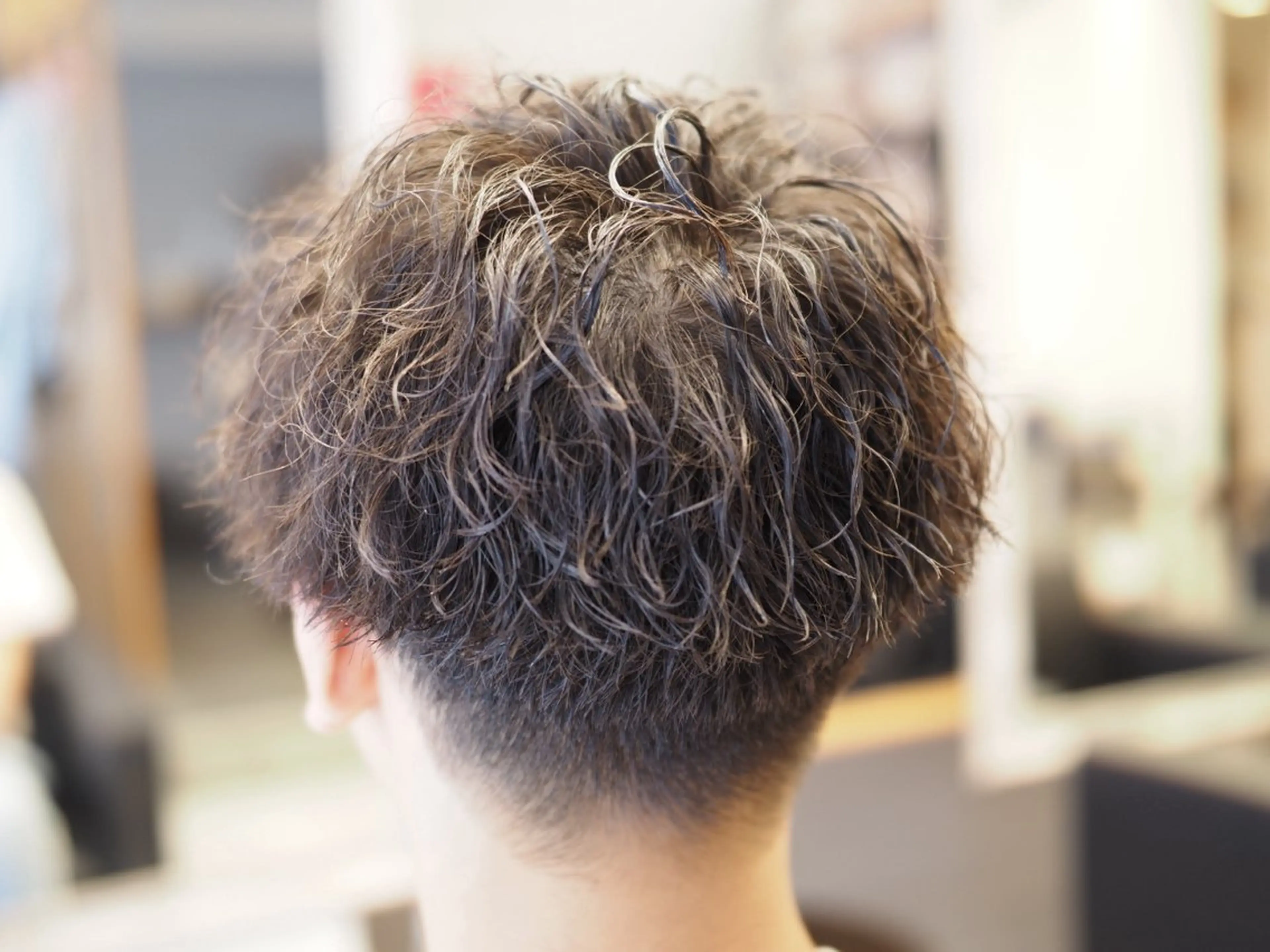 パーマ メンズ カット パーマ メンズ特化/パーマ/ フェードWATARUのヘアスタイル