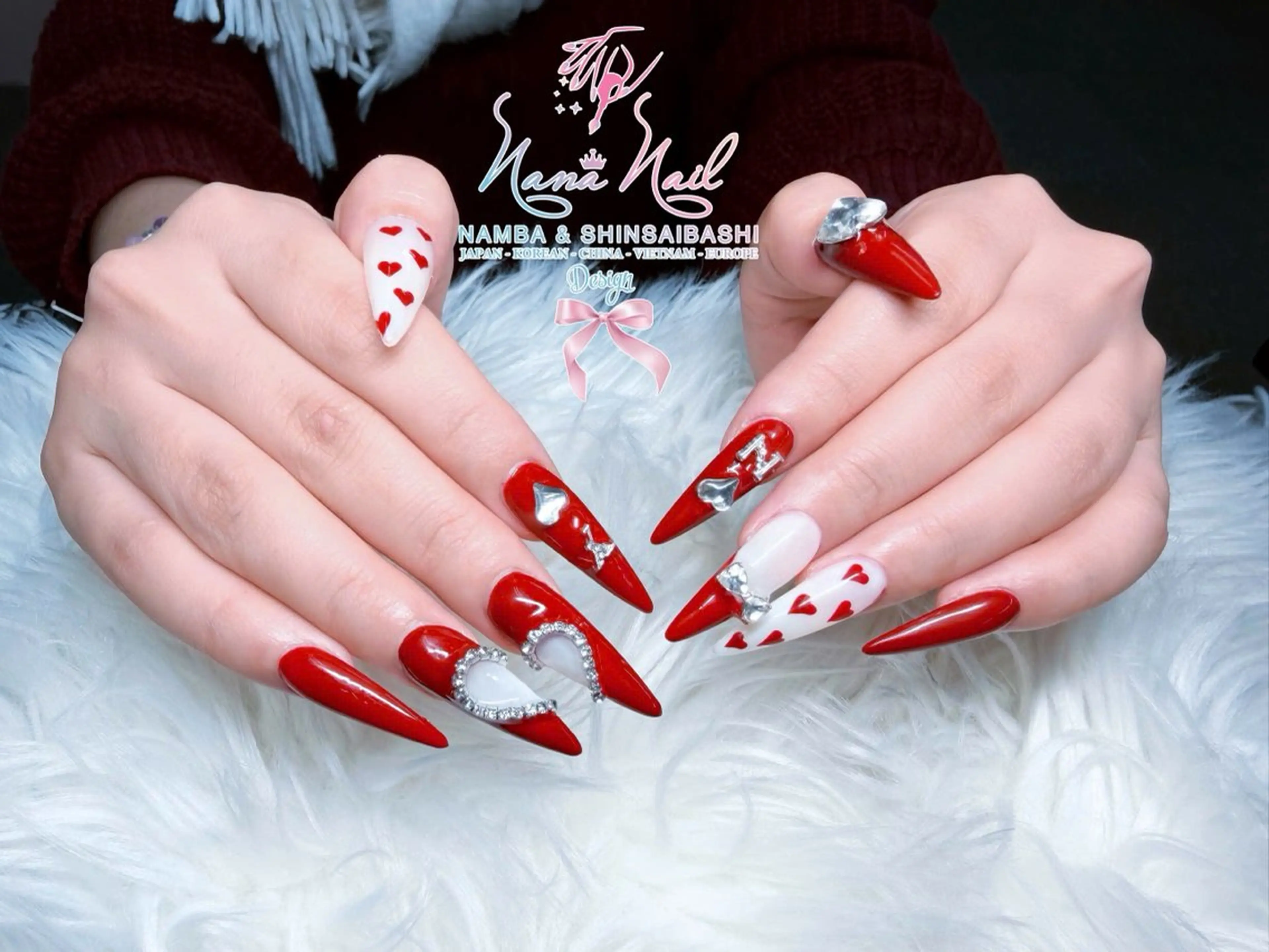 ネイル フットネイル ジェルネイル 持ち込み ネイルチップ ハンドネイル リナネイル 長堀橋店／東心斎橋店のネイルデザイン