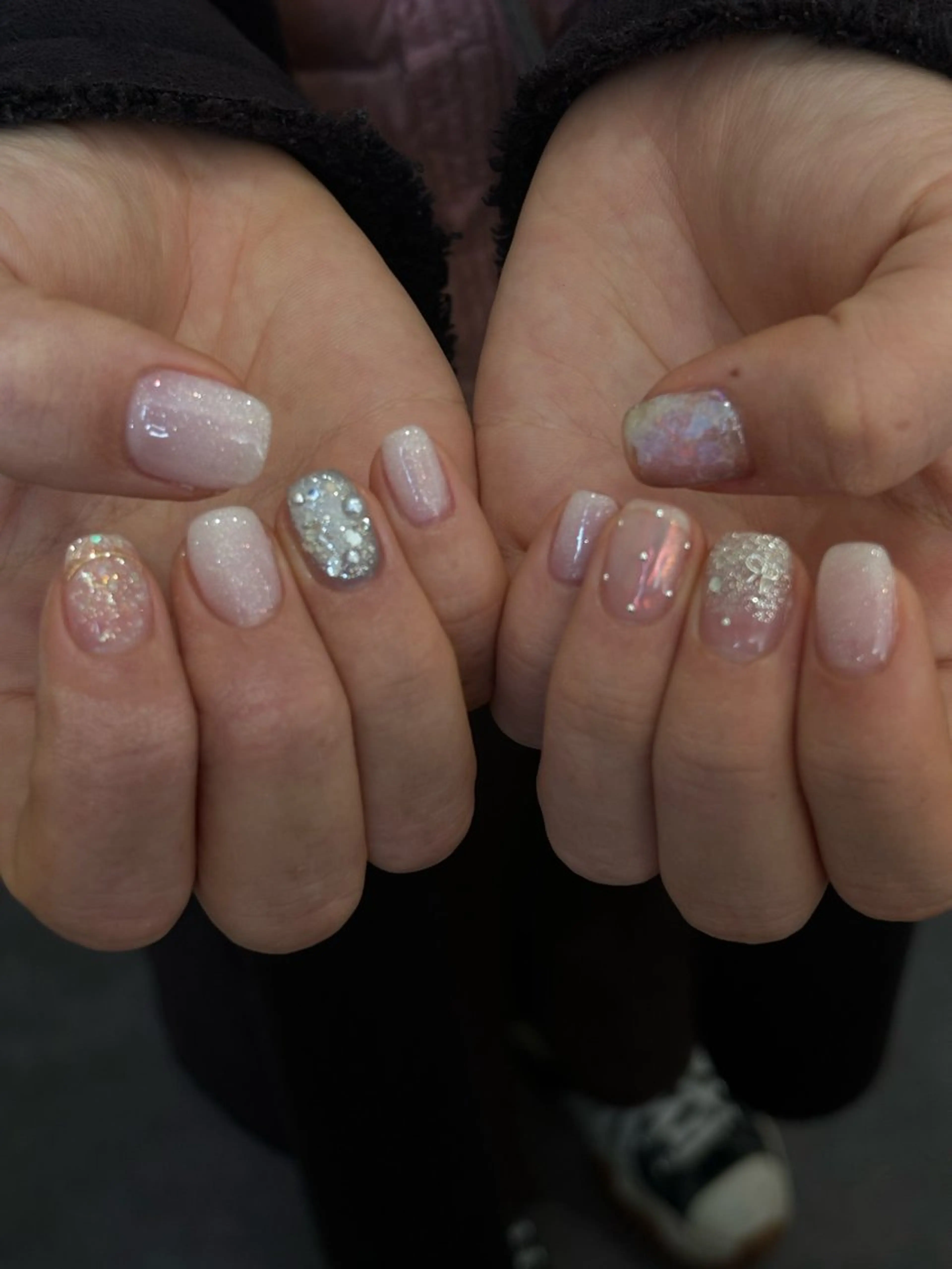 ネイル シンプルネイル SOL　nail イマナカのネイルデザイン