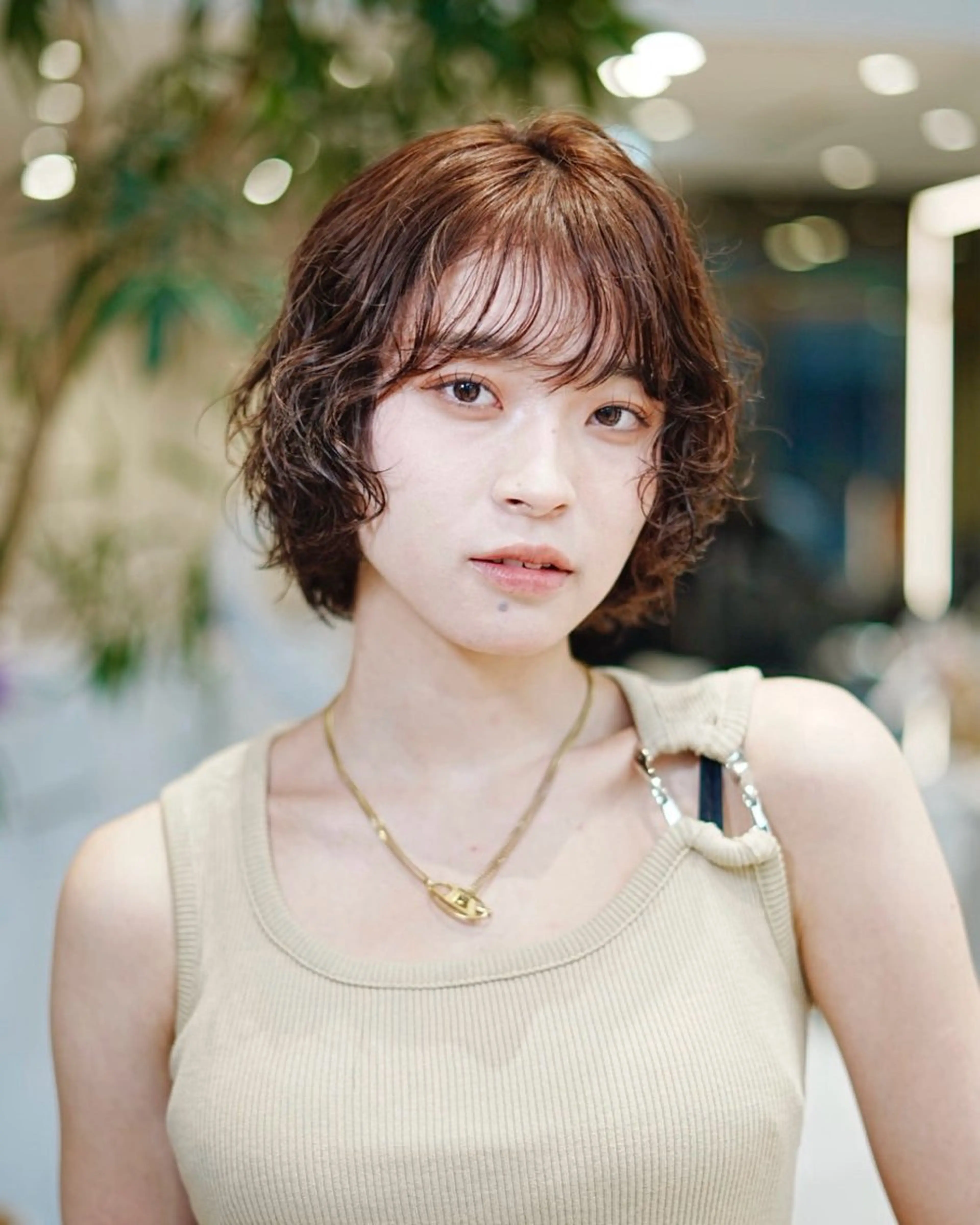 ショート パーマ カット パーマ MINX中村 公亮/デザインパーマのヘアスタイル