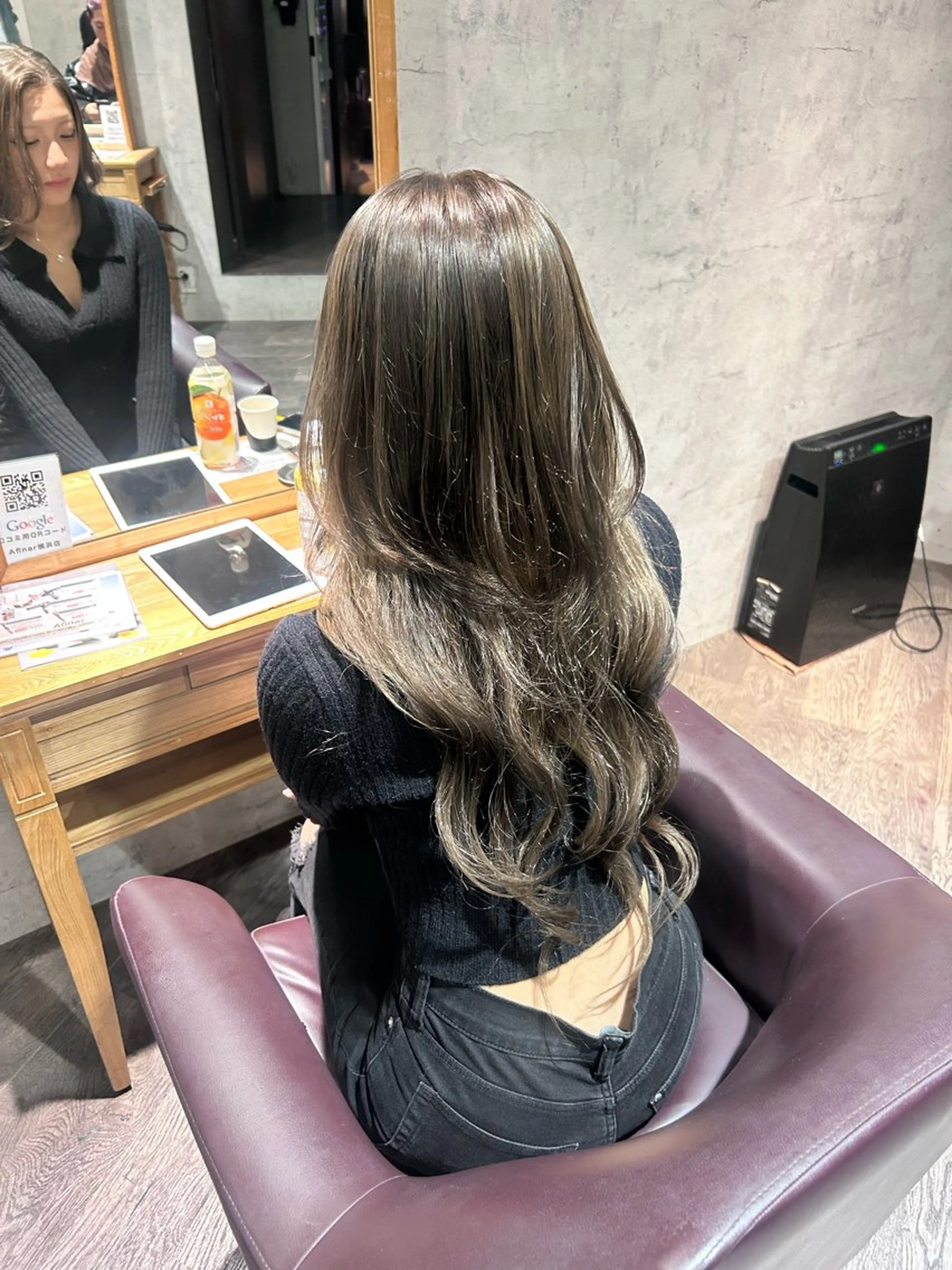 ロング カラー ロング ヘアカラー ブリーチ/エクステ/ 新宿/アリルのヘアスタイル