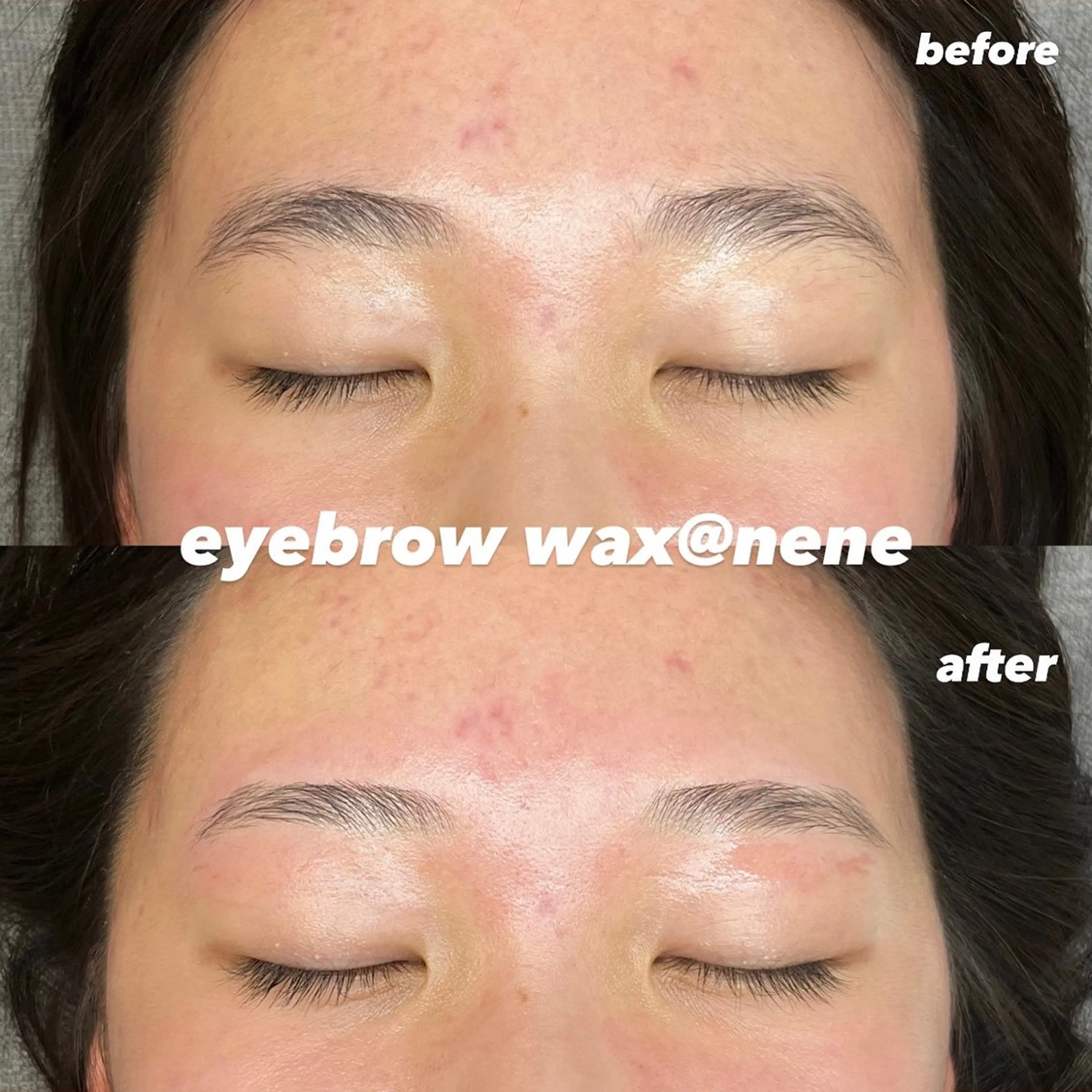 アイブロウ 垢抜け美眉wax 肌質改善🤍Neneの眉毛・アイブロウイメージ