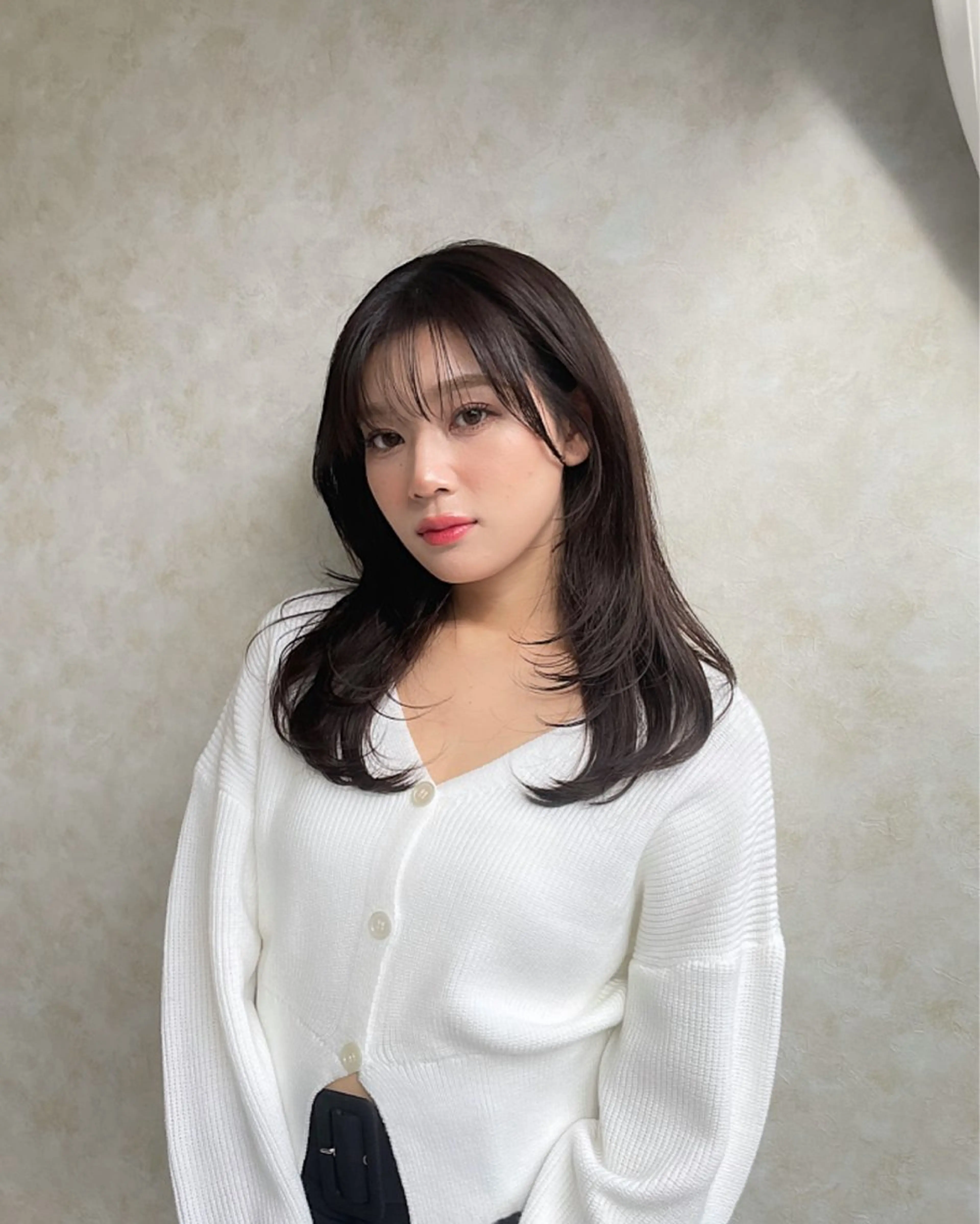 セミロング レイヤーカット カット ヘアカラー トリートメント wixymimi　hair salon所属・艶カラー✨レイヤー 𝐚𝐲𝐚𝐤𝐚のヘアスタイル