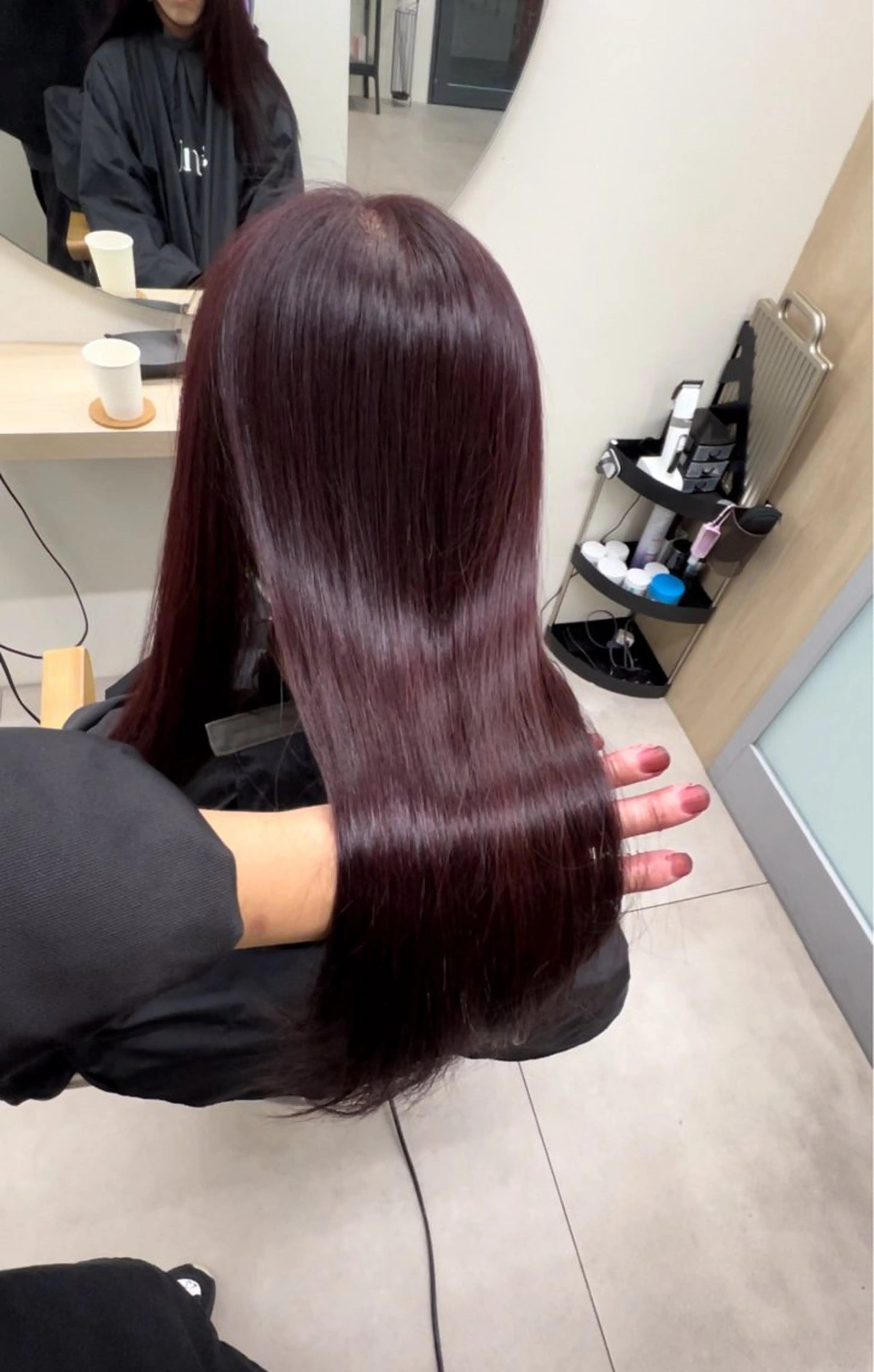 セミロング メンズ レイヤー ウルフ 弓木啓輔のヘアスタイル