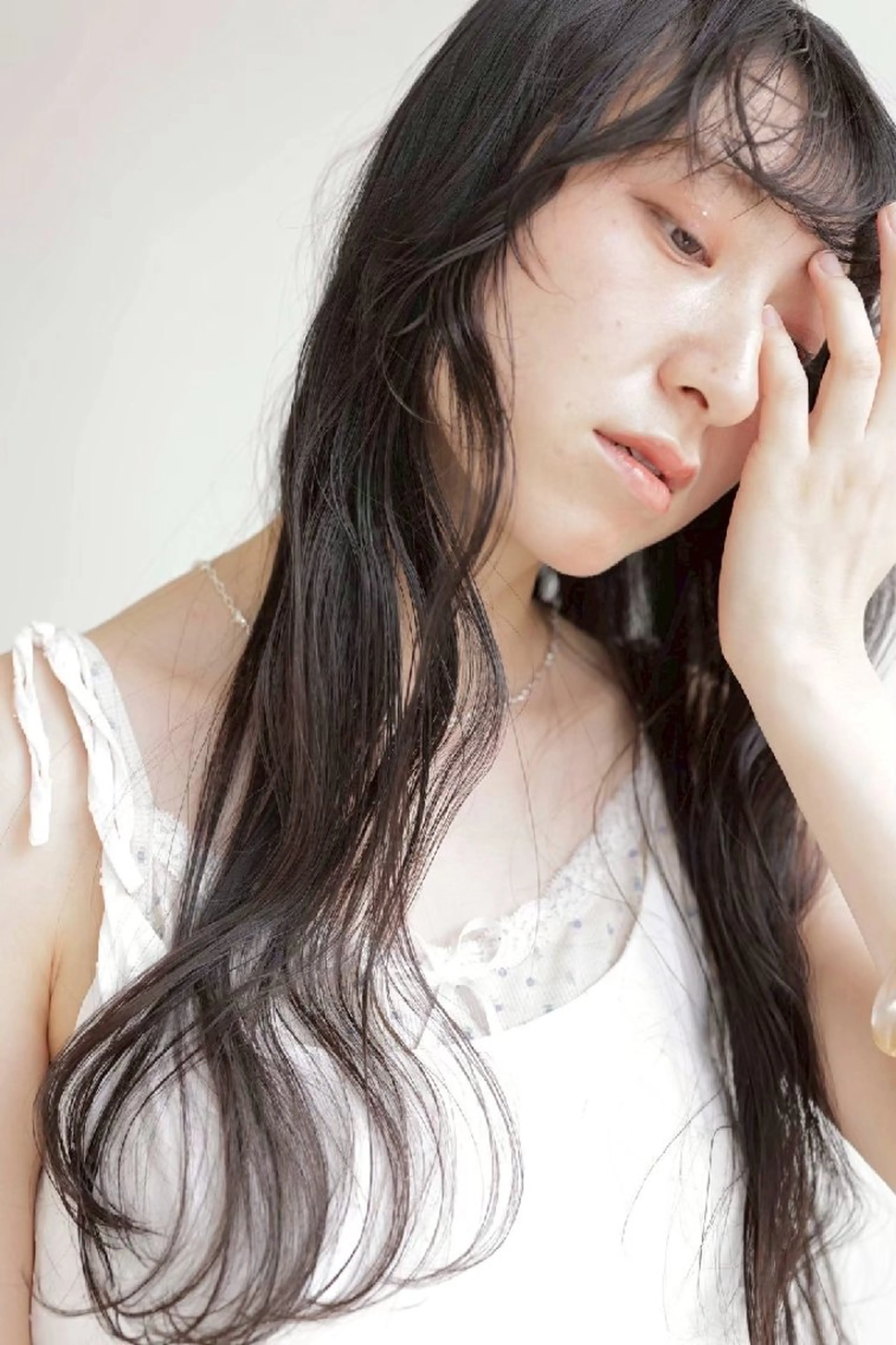 カラー 束感まつぱ🥑🤍 NATUKI🤍のヘアスタイル