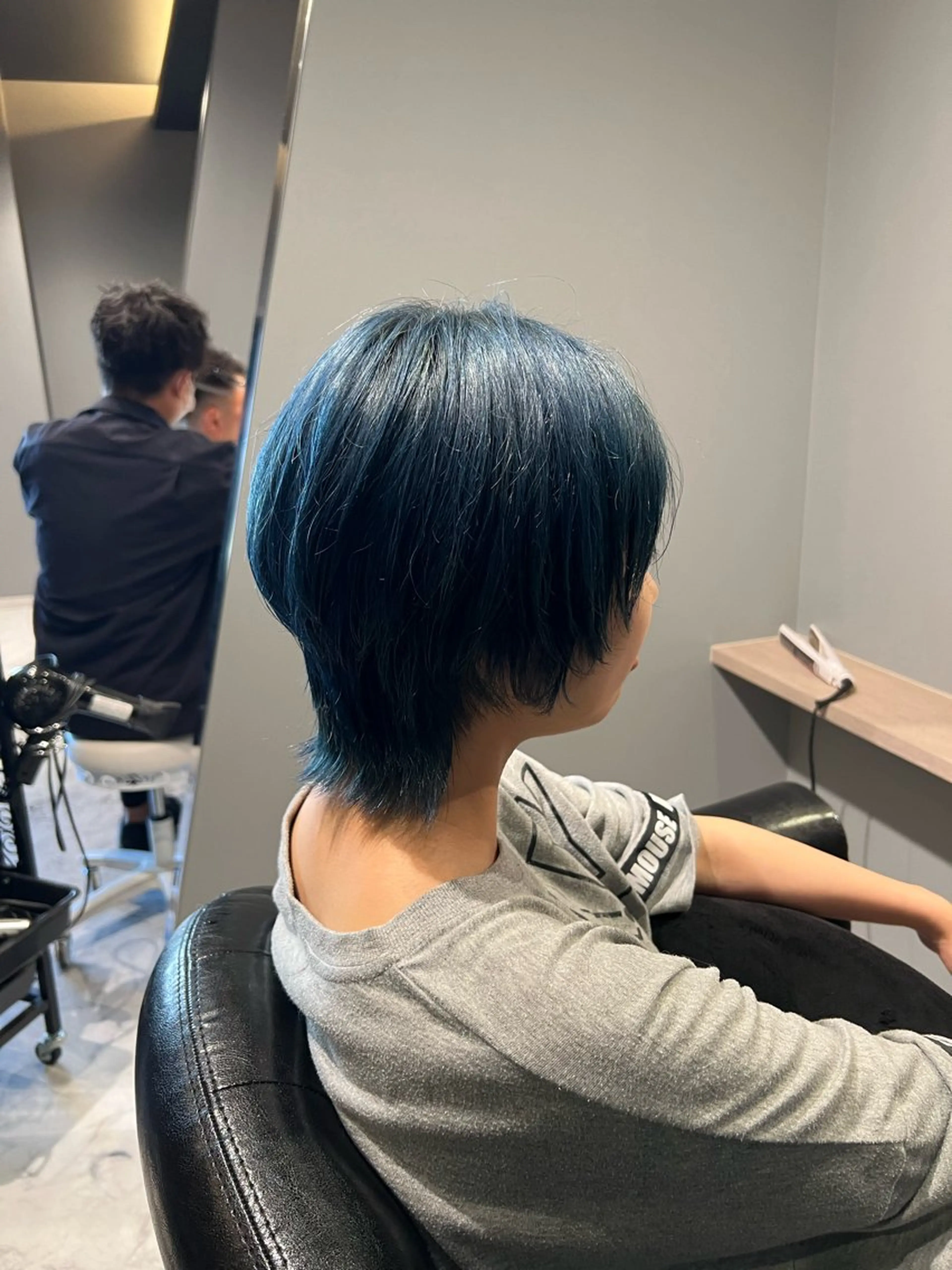 ミディアム カラー 武田 颯馬のヘアスタイル