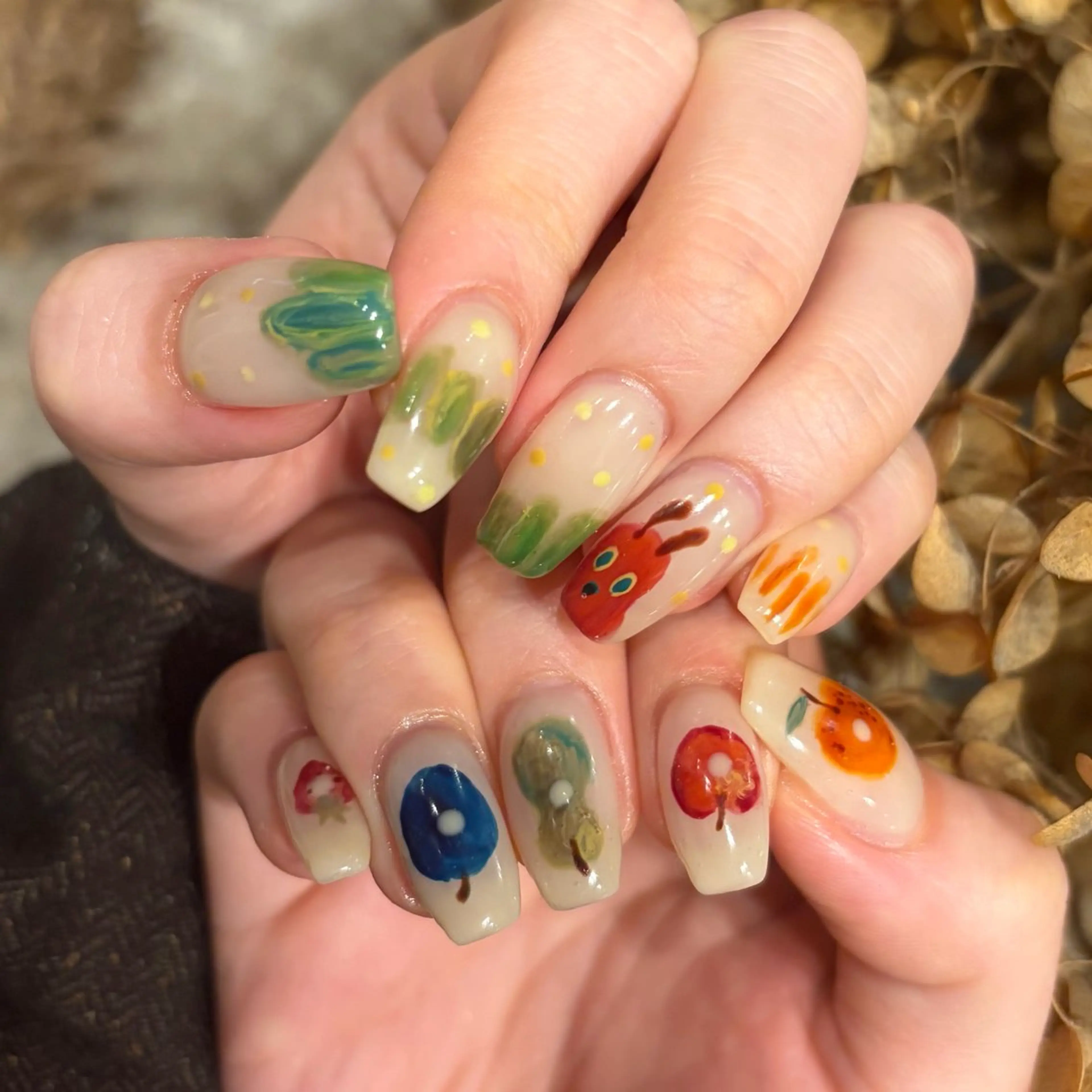 ネイル ハンドネイル フットネイル ASA nail / アート☀︎ニュアンスのネイルデザイン