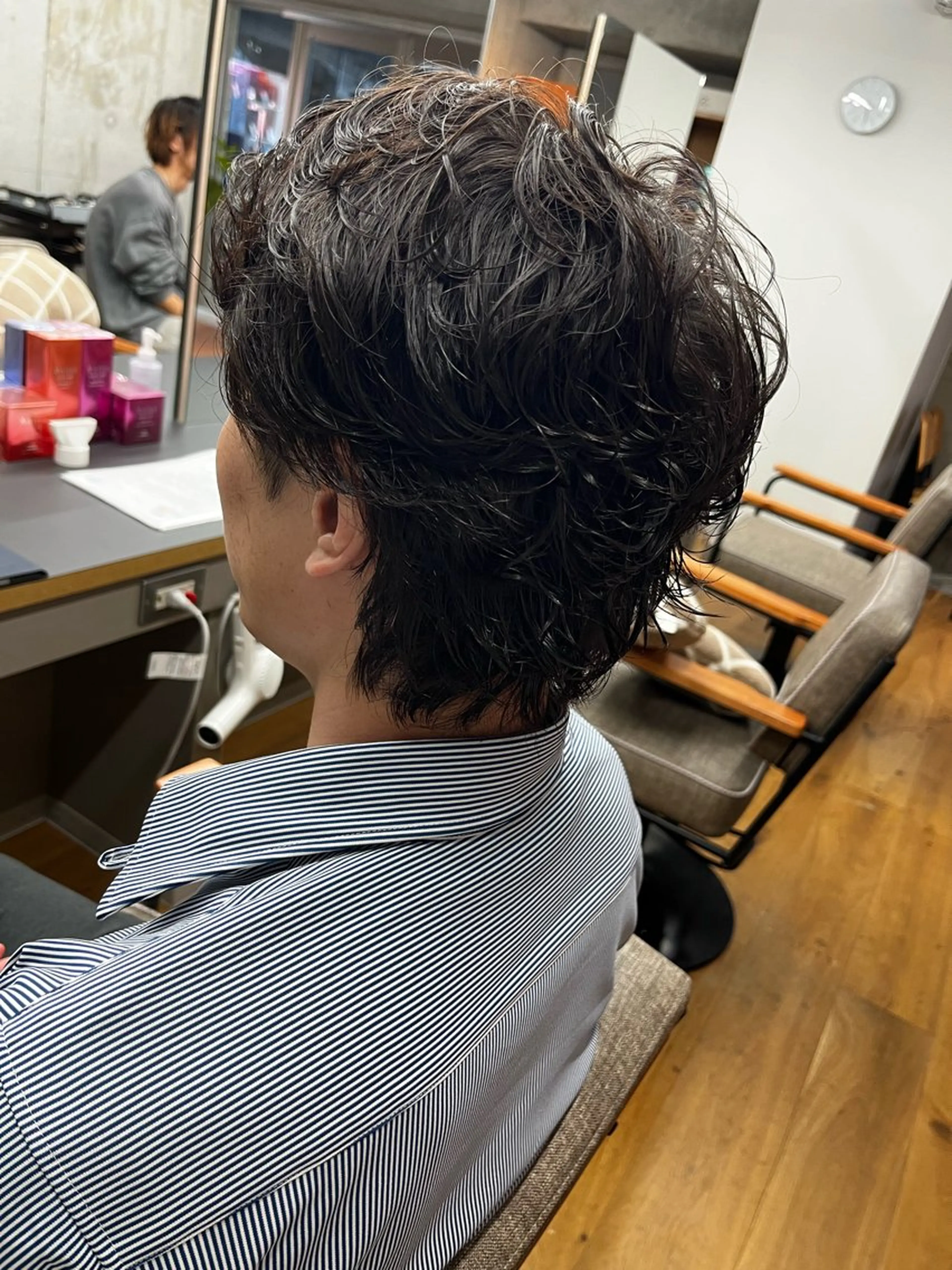 パーマ メンズ SHIINA 香椎宮前店のヘアスタイル