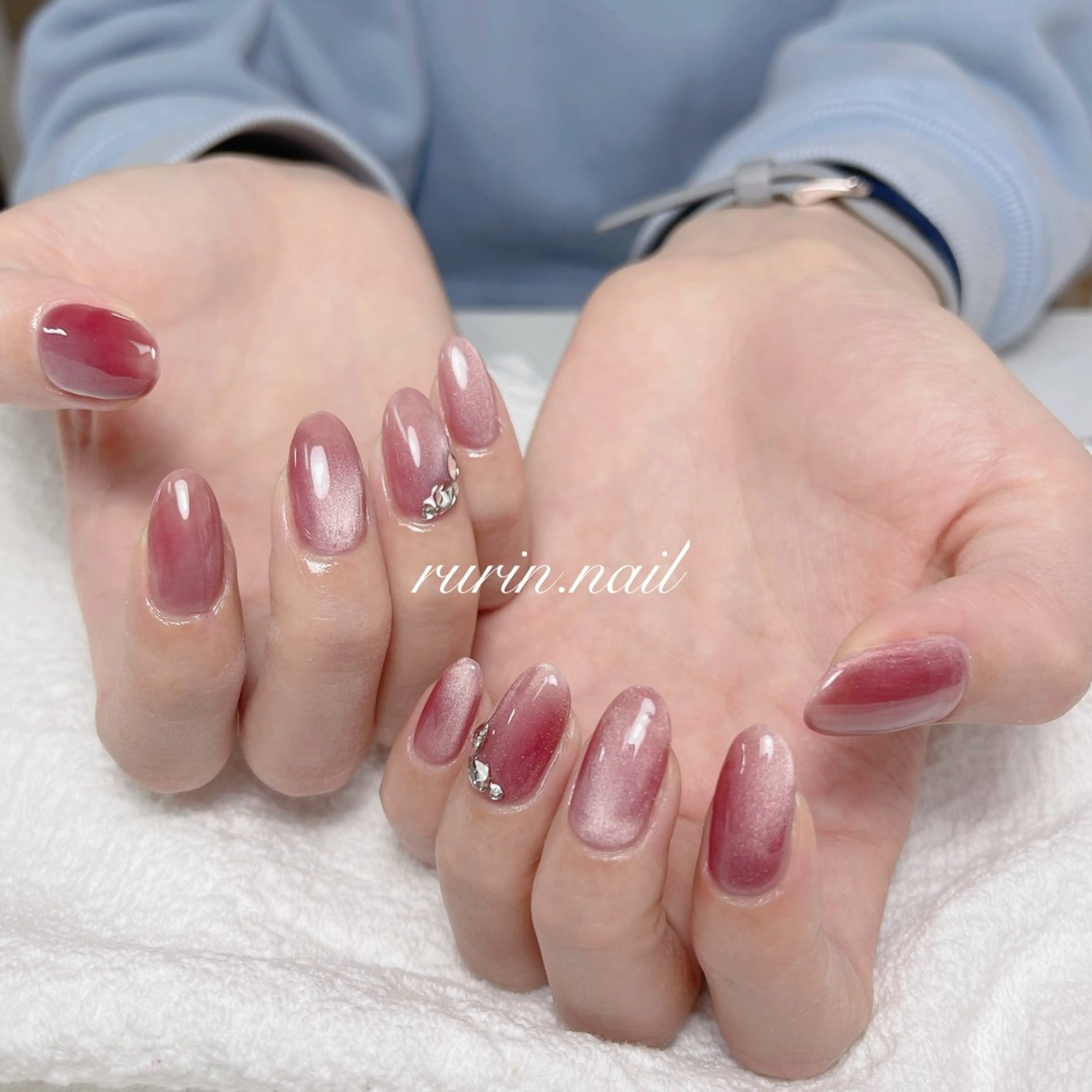 ネイル マグネットネイル ルリン サロン💅のネイルデザイン