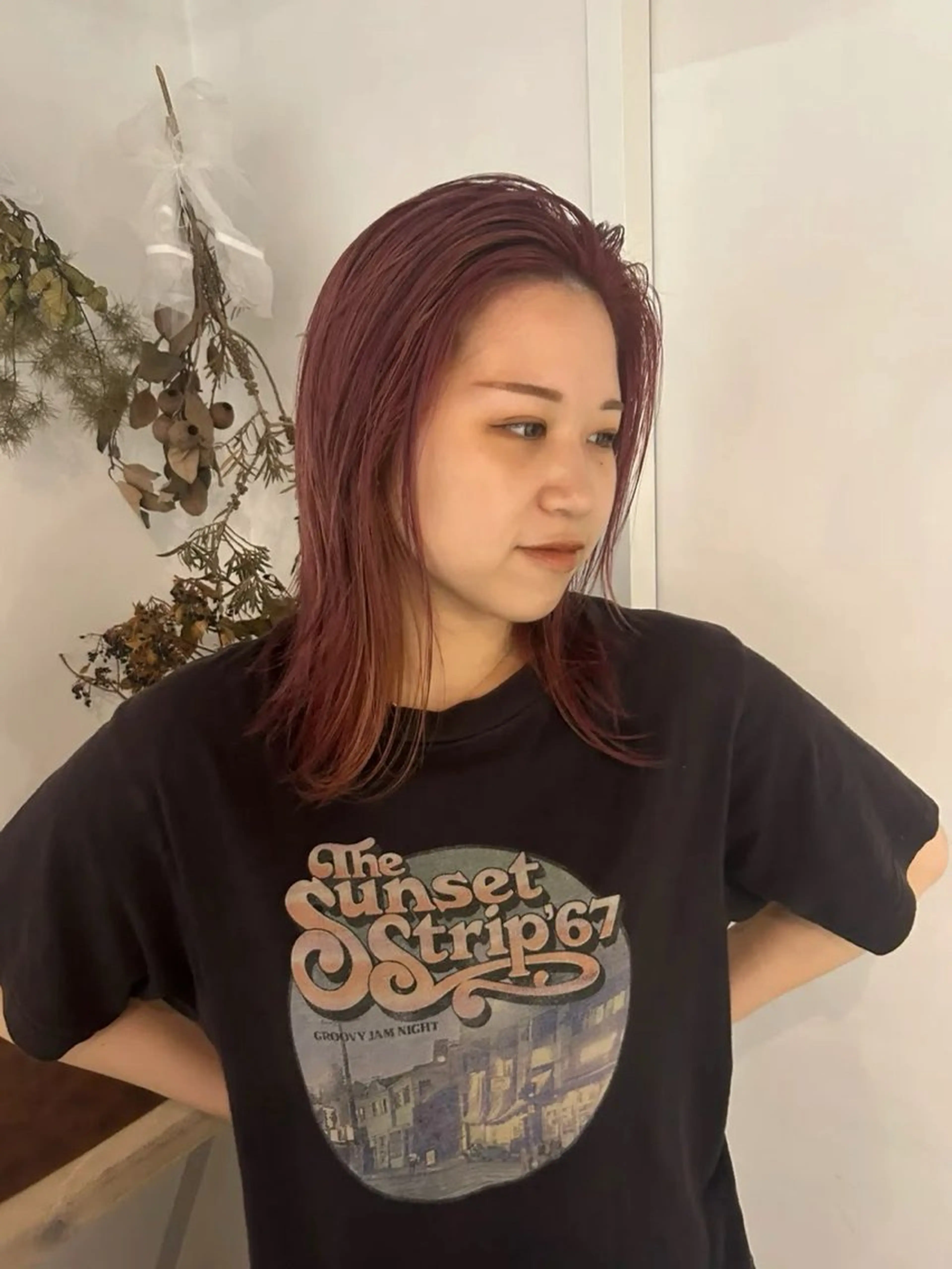 カラー かがやしづ ⭐️ハイトーンのヘアスタイル