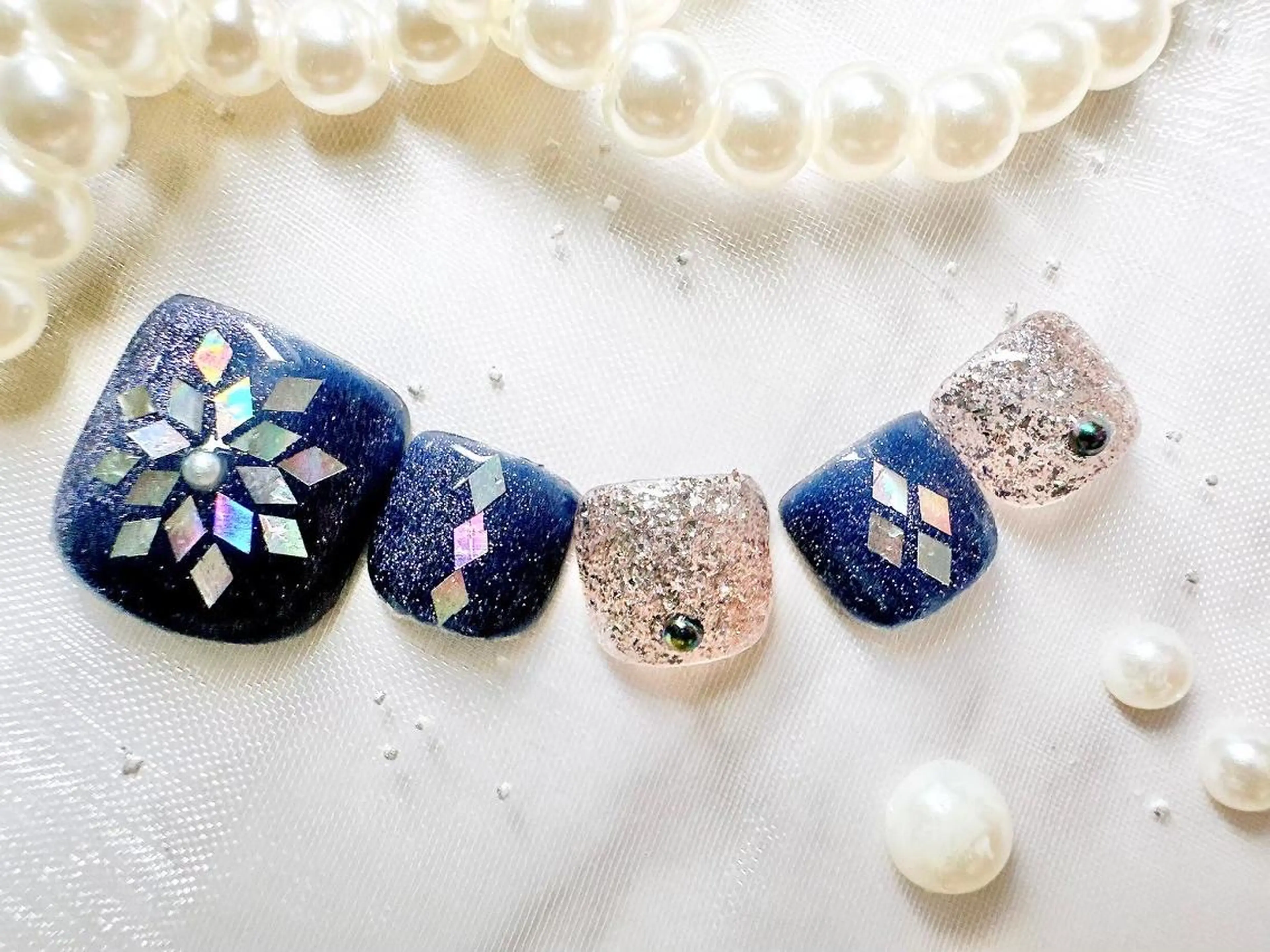 ネイル フットネイル miku ✼•nail •✼のネイルデザイン