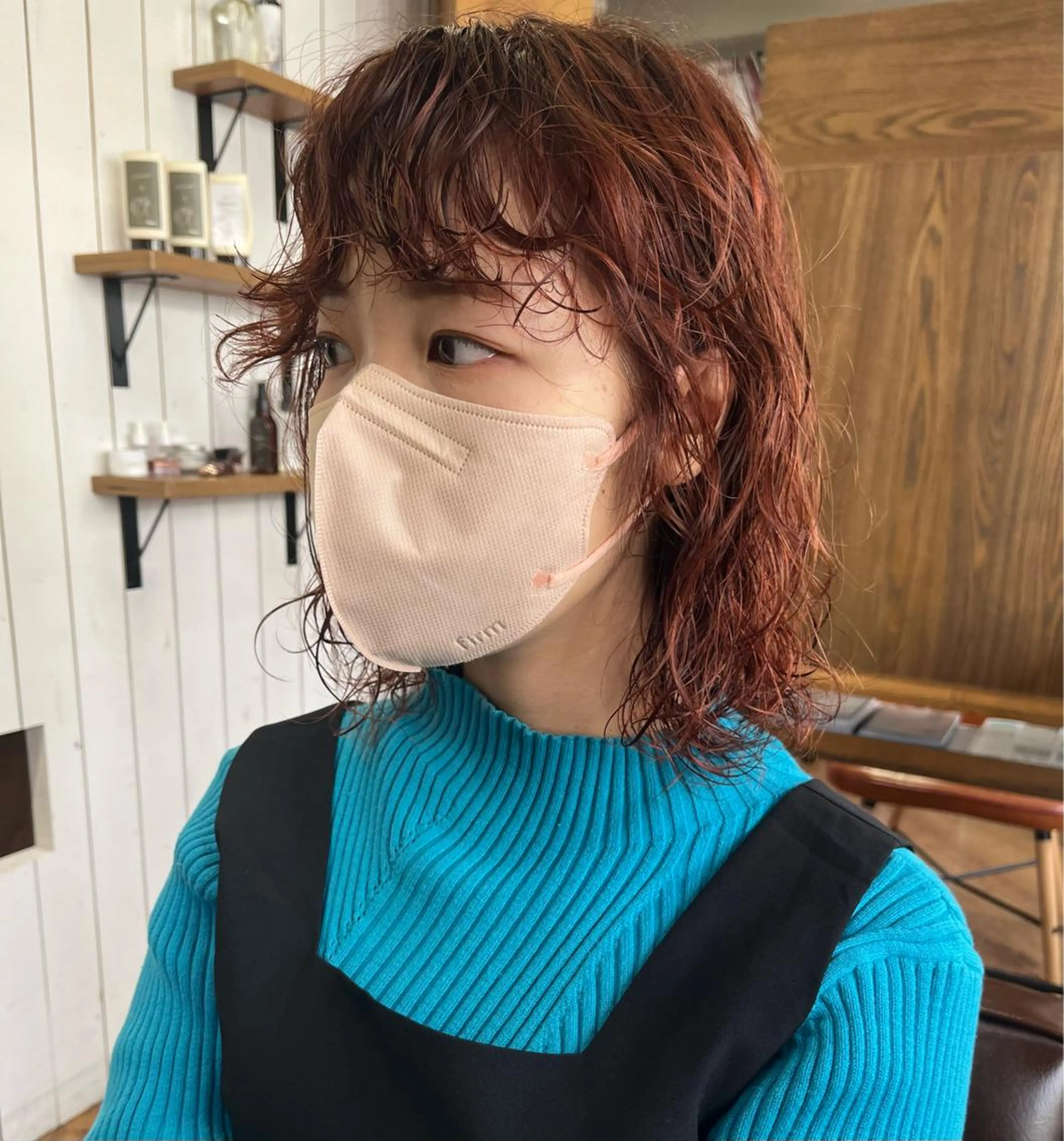 ショート カラー パーマ Hareru 豊田 修廣のヘアスタイル