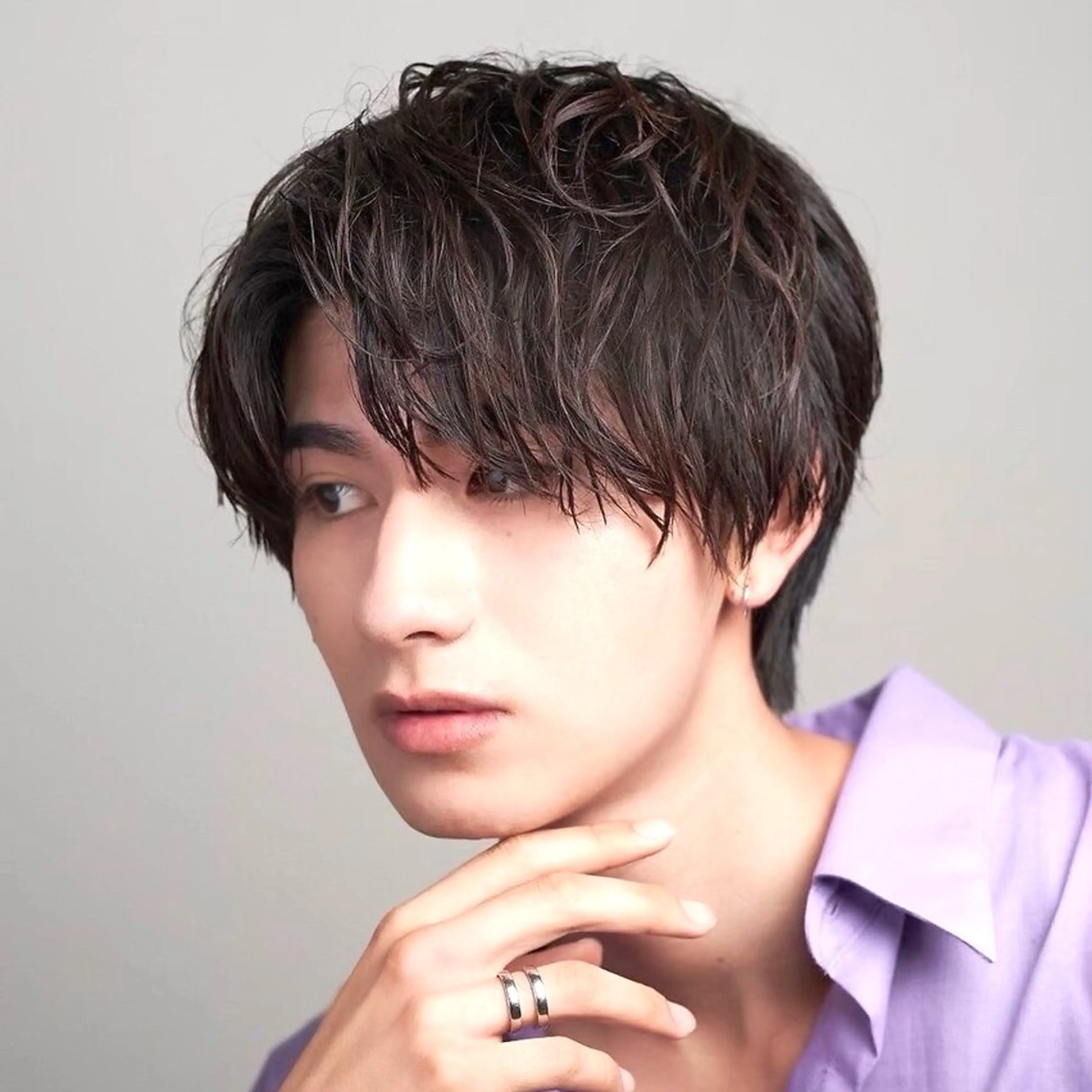 ショート メンズ カット 太我/フェザーパーマ /ニュアンスパーマのヘアスタイル