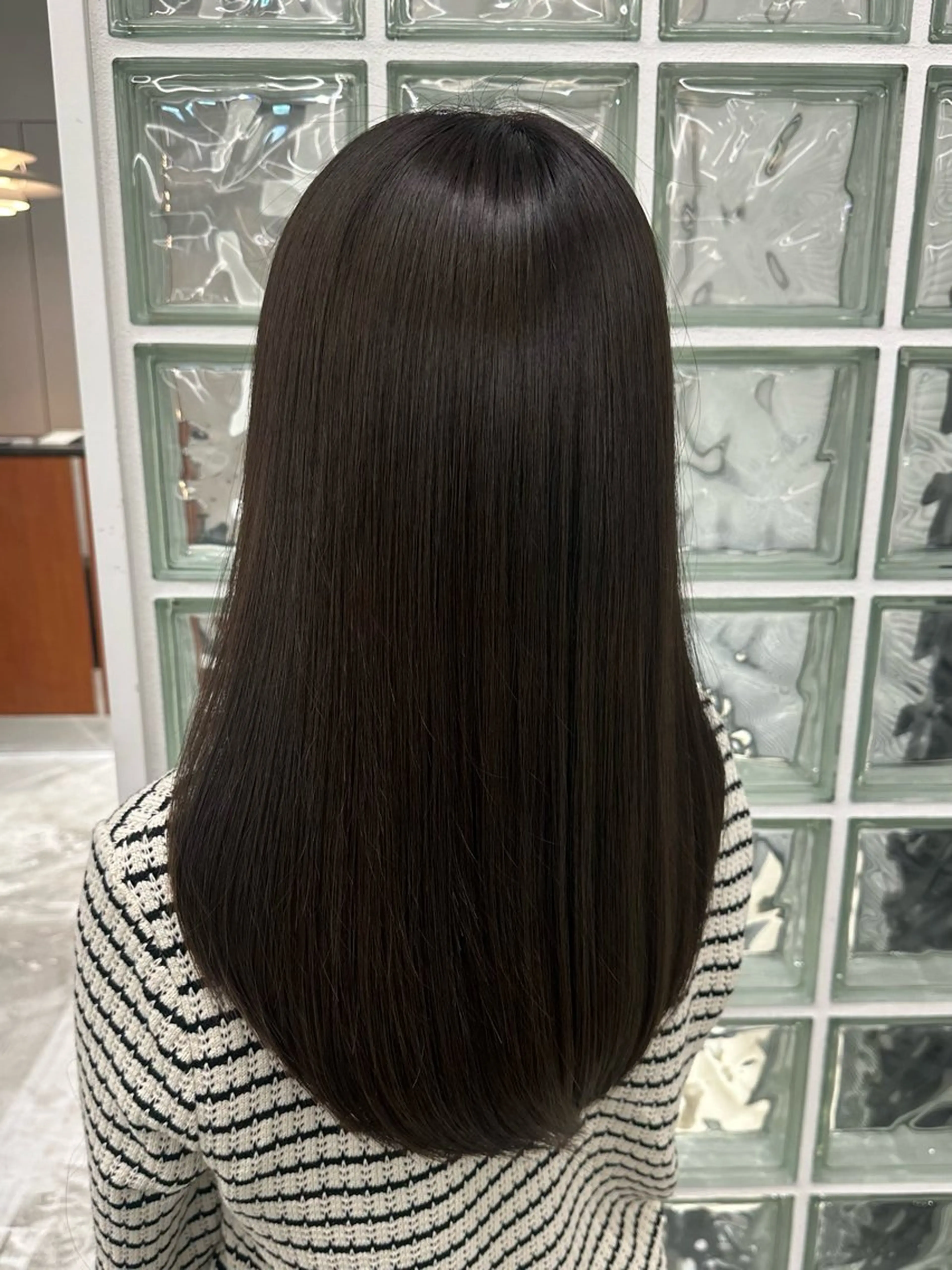 カラー ヘアカラー トリートメント ヘアセット 秋永 鈴のヘアスタイル