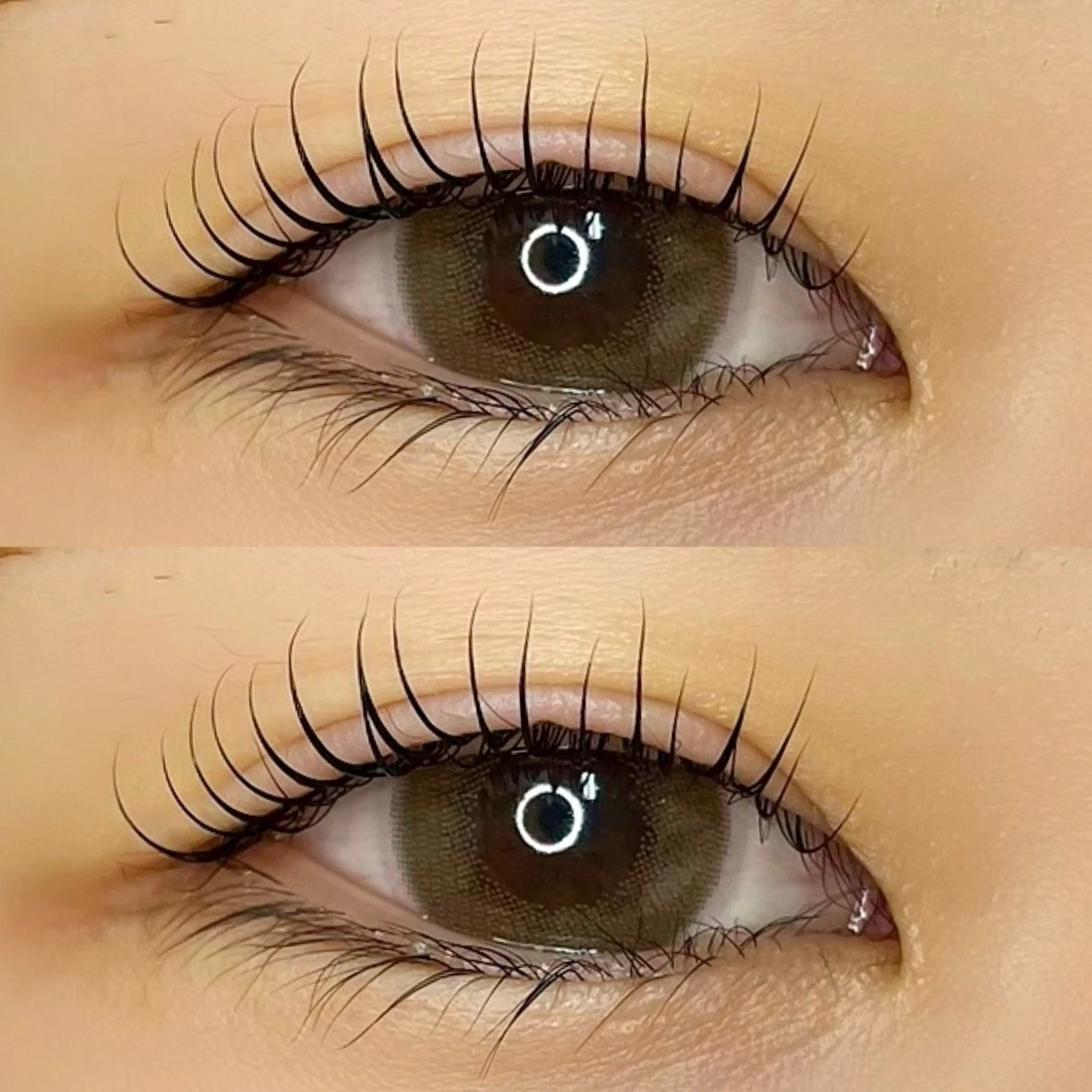 マツエク・マツパ 一重×まつ毛パーマ 🌺 SAKI 🌺のマツエク・マツパデザイン