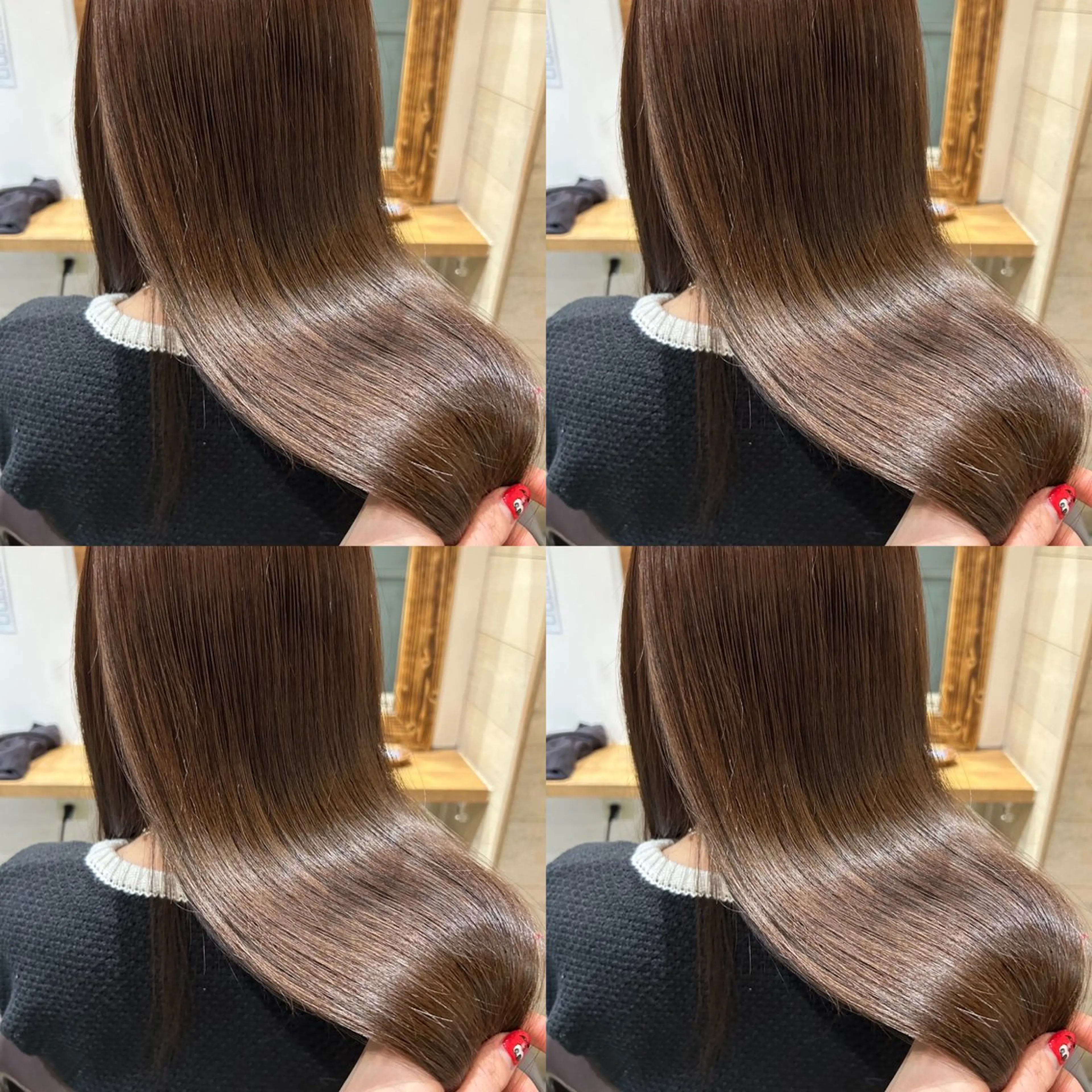 ロング カラー レイヤーカット/ 縮毛矯正🇰🇷早坂のヘアスタイル