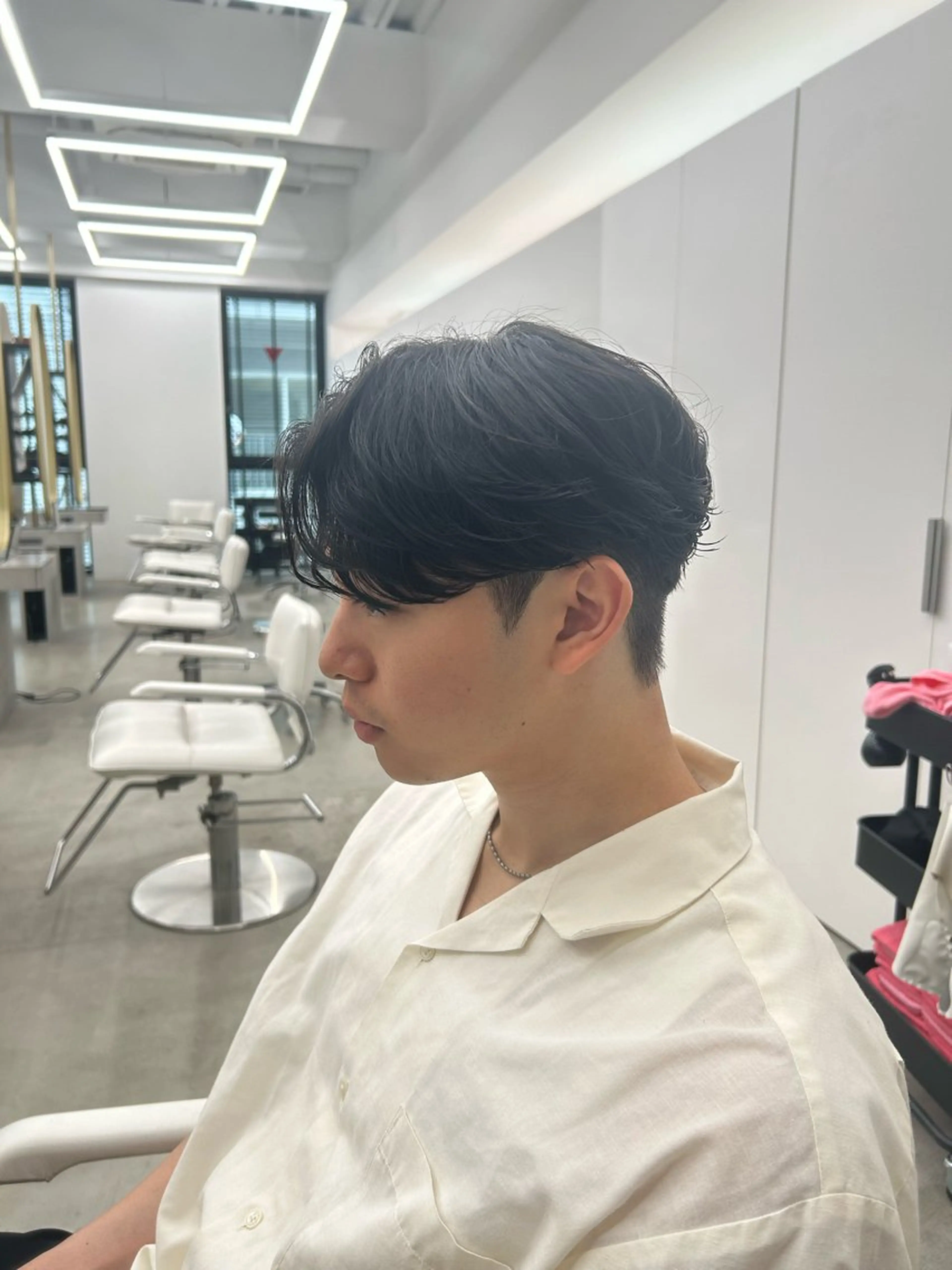 メンズ カット パーマ 名駅/メンズ特化/ 大人ヘア💗信岡 和のヘアスタイル