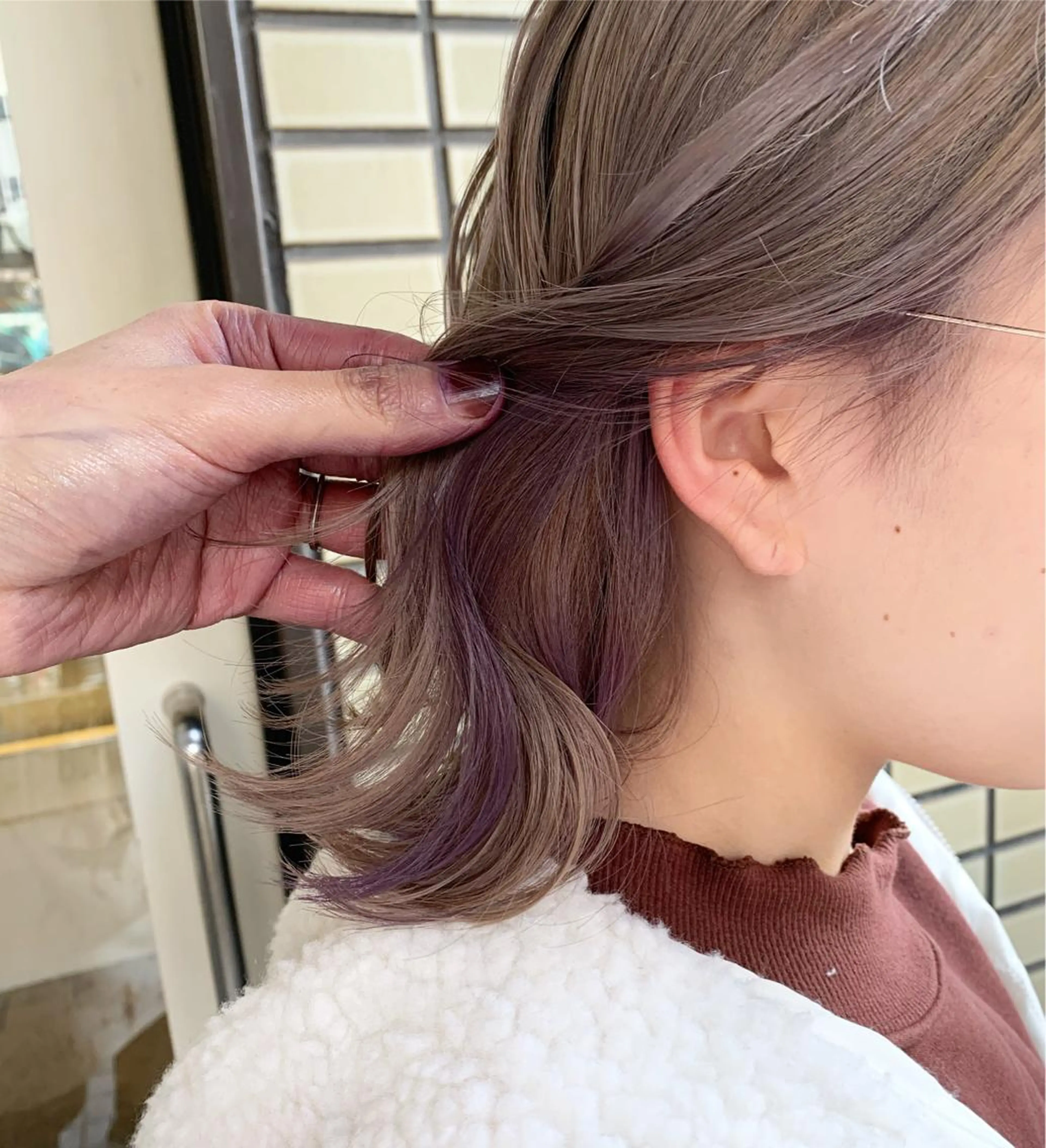 カラー インナーカラー 渡辺 健太のヘアスタイル