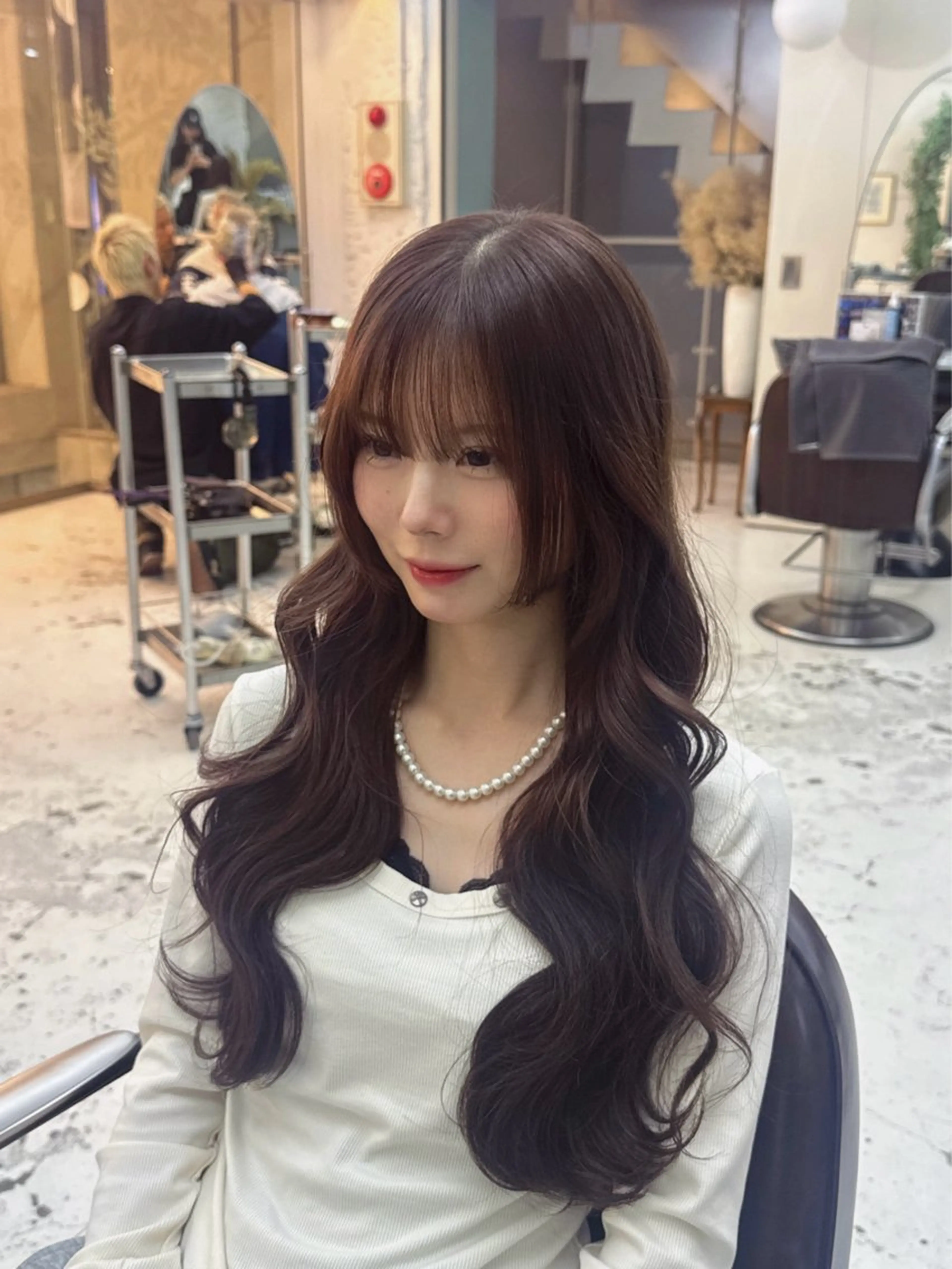 ロング カラー ヘアカラー ヘアアレンジ 表参道 💠Ayano💠のヘアスタイル