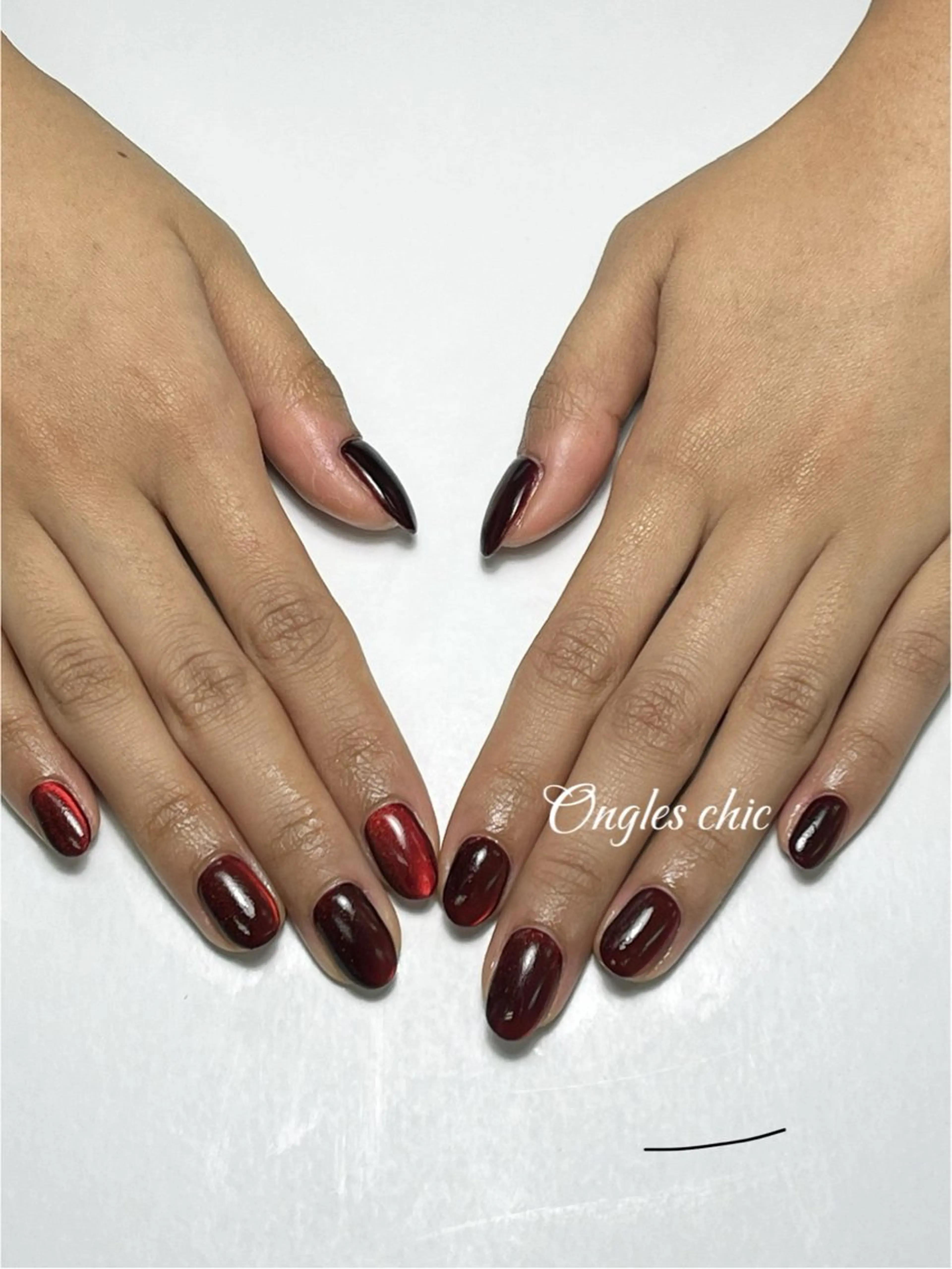 ネイル ハンドネイル ハンドケア ongles chicのネイルデザイン