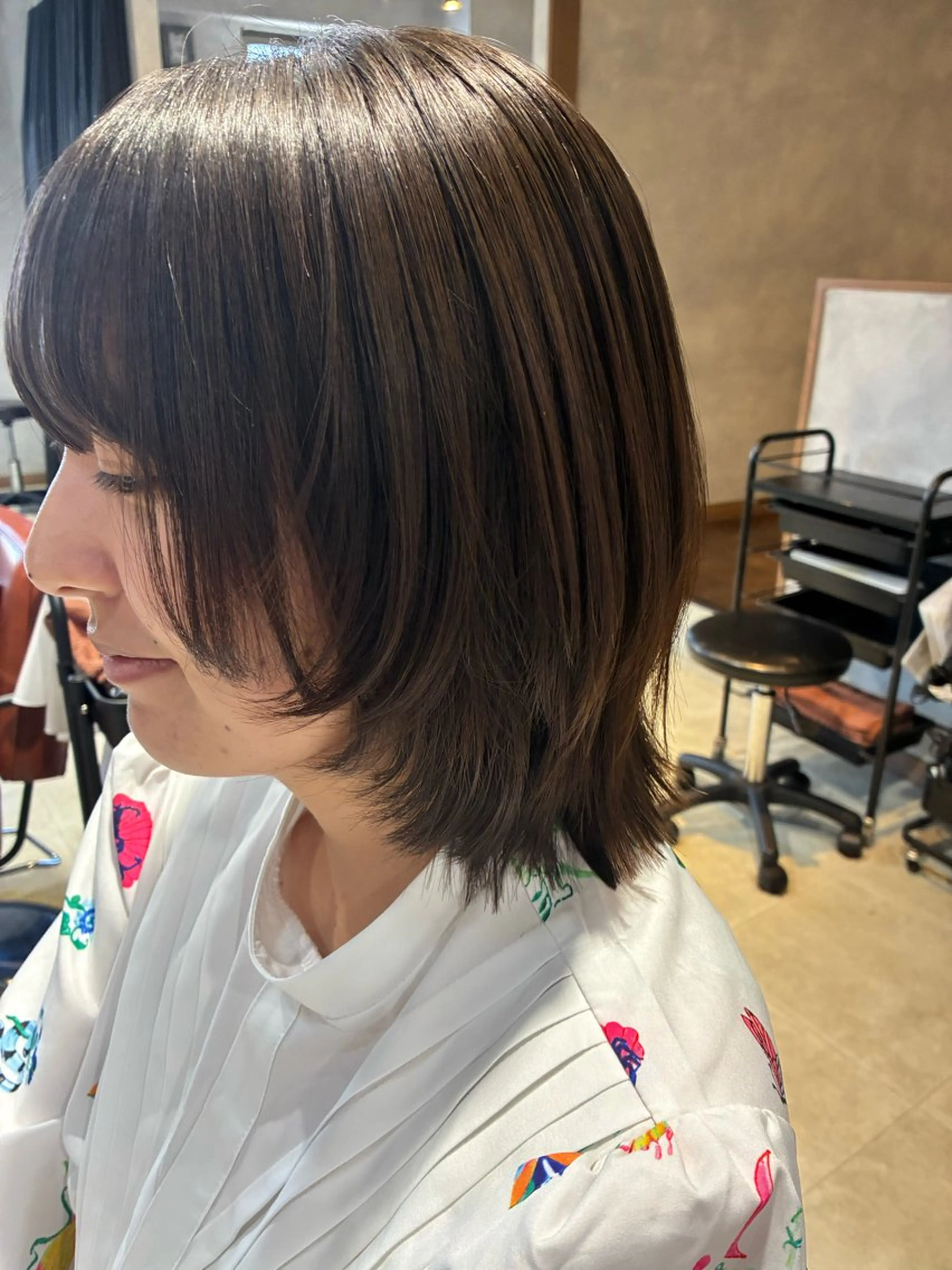 ショート レイヤーカット ウルフカット nara misakiのヘアスタイル