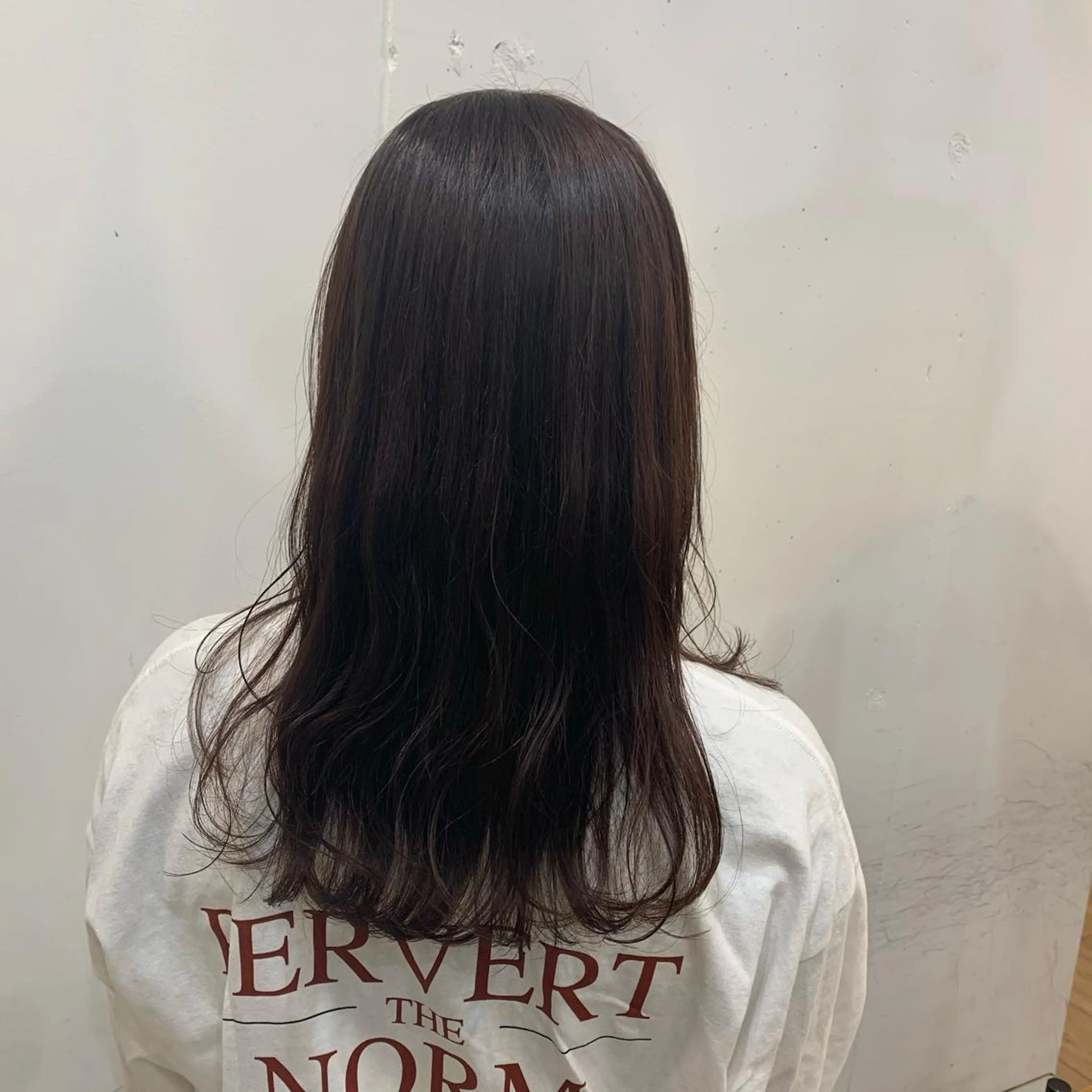 セミロング まろやかカラー🤎 みなとまほのヘアスタイル