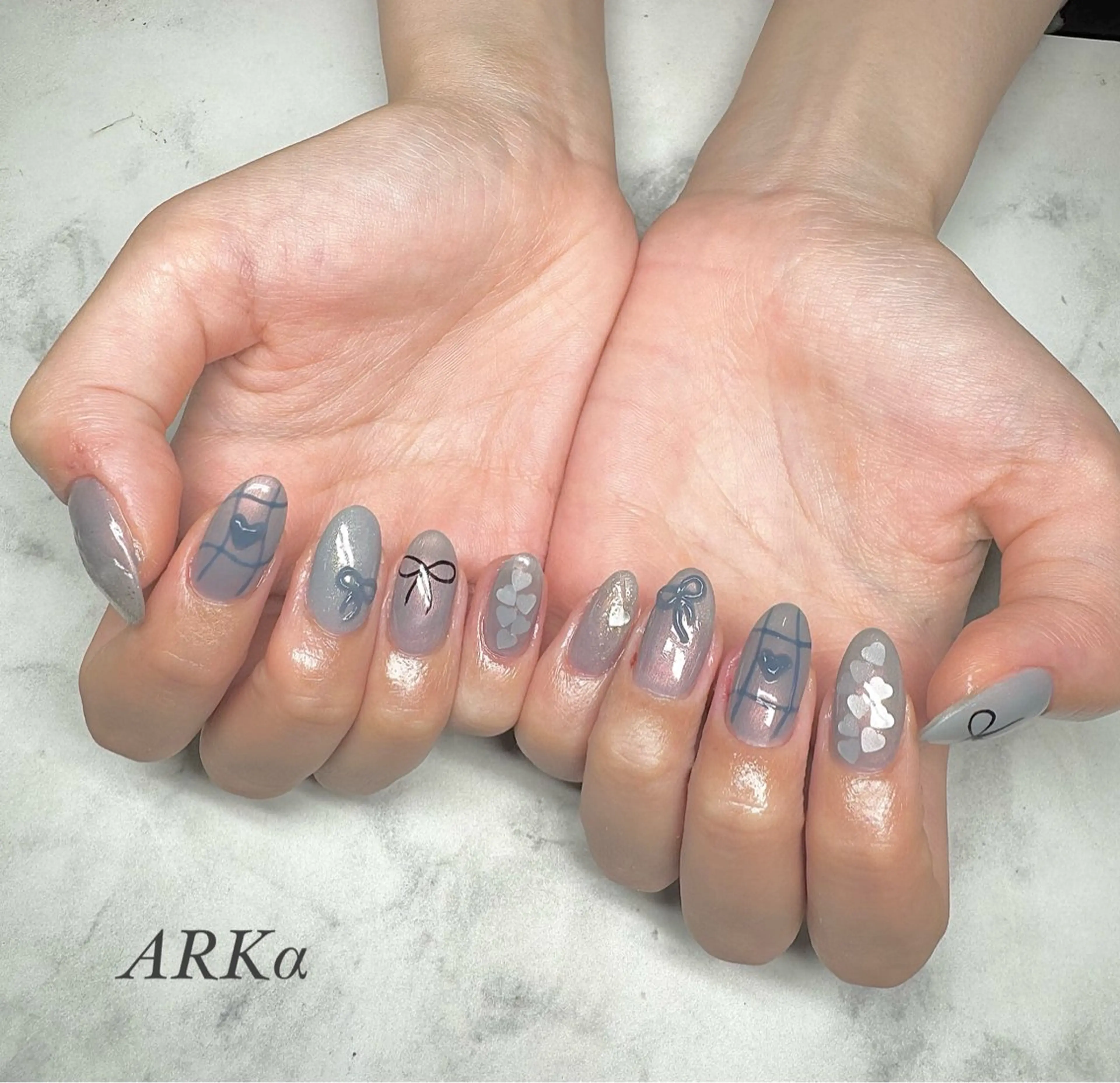 ネイル ハンドネイル Nailsalon ARKαのネイルデザイン