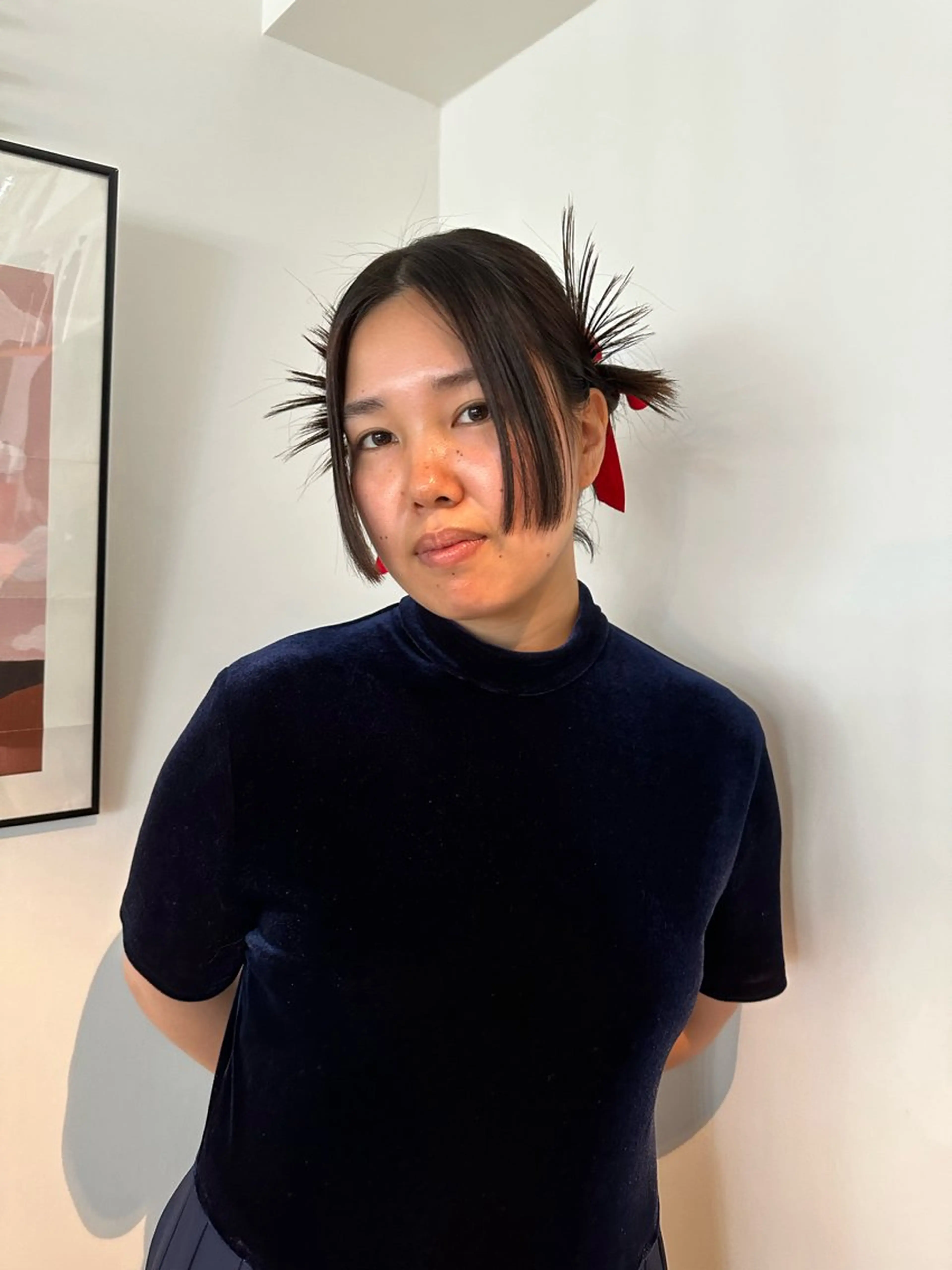 ショート ヘアアレンジ カット ヘアカラー 🎀オイダイラ モモカ🎀のヘアスタイル