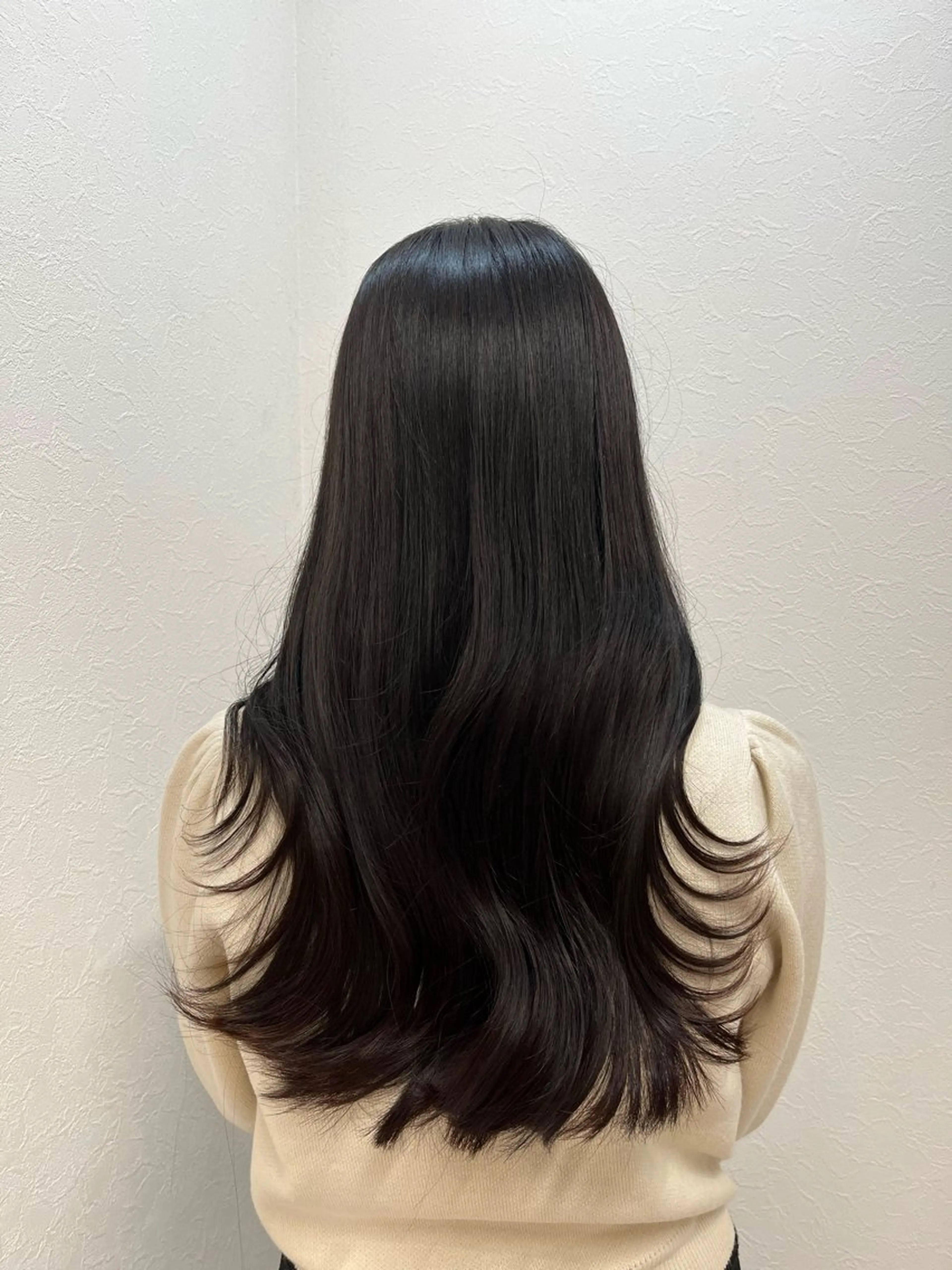 ロング 韓国風ヘア omocha umiのヘアスタイル