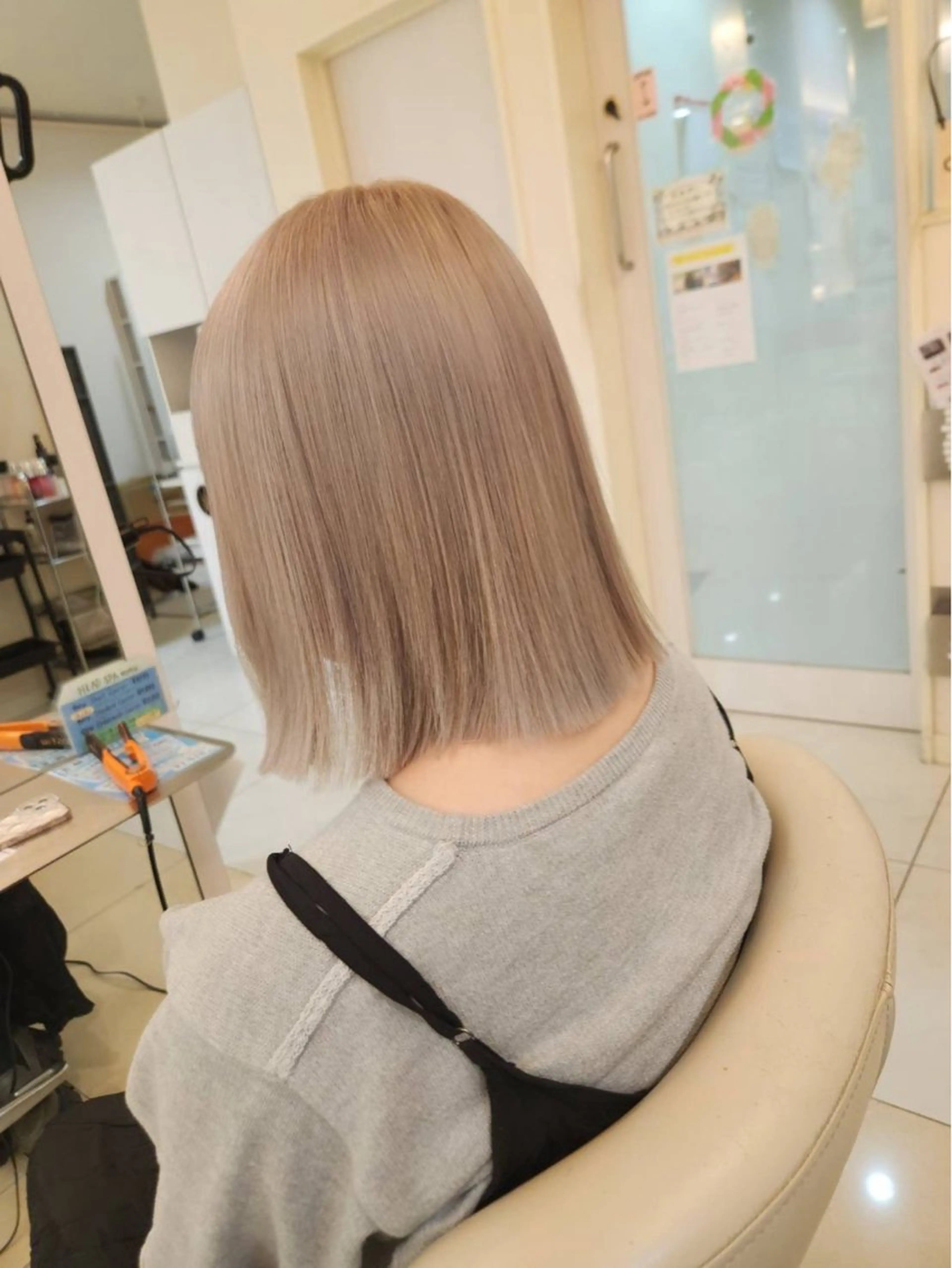 【✨新規様限定✨】 ブリーチカラー➕2stepトリートメントの写真