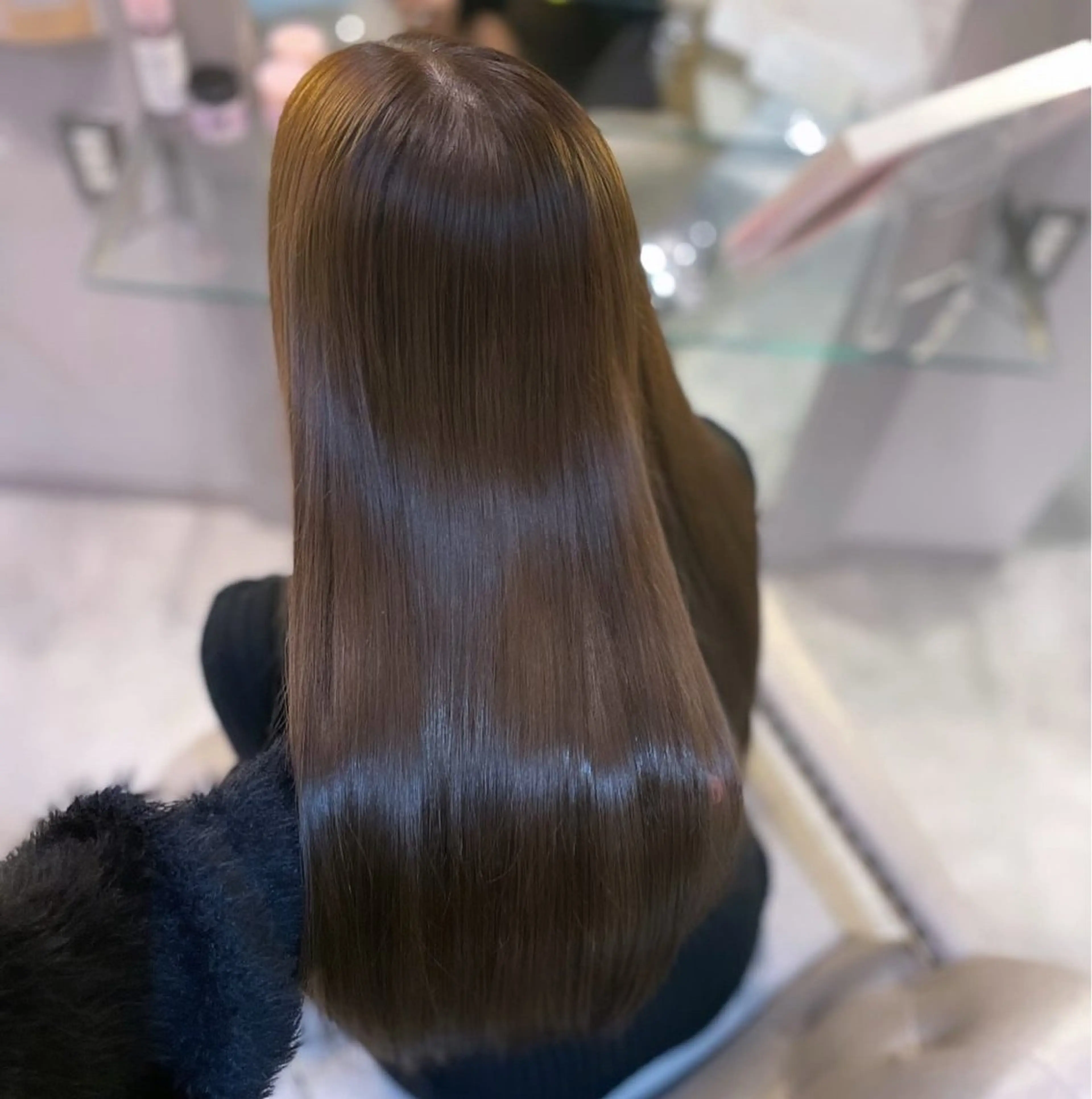 ロング カラー ヘアカラー 🤍ふんわりアイドル カラー🎀Rio🪽のヘアスタイル