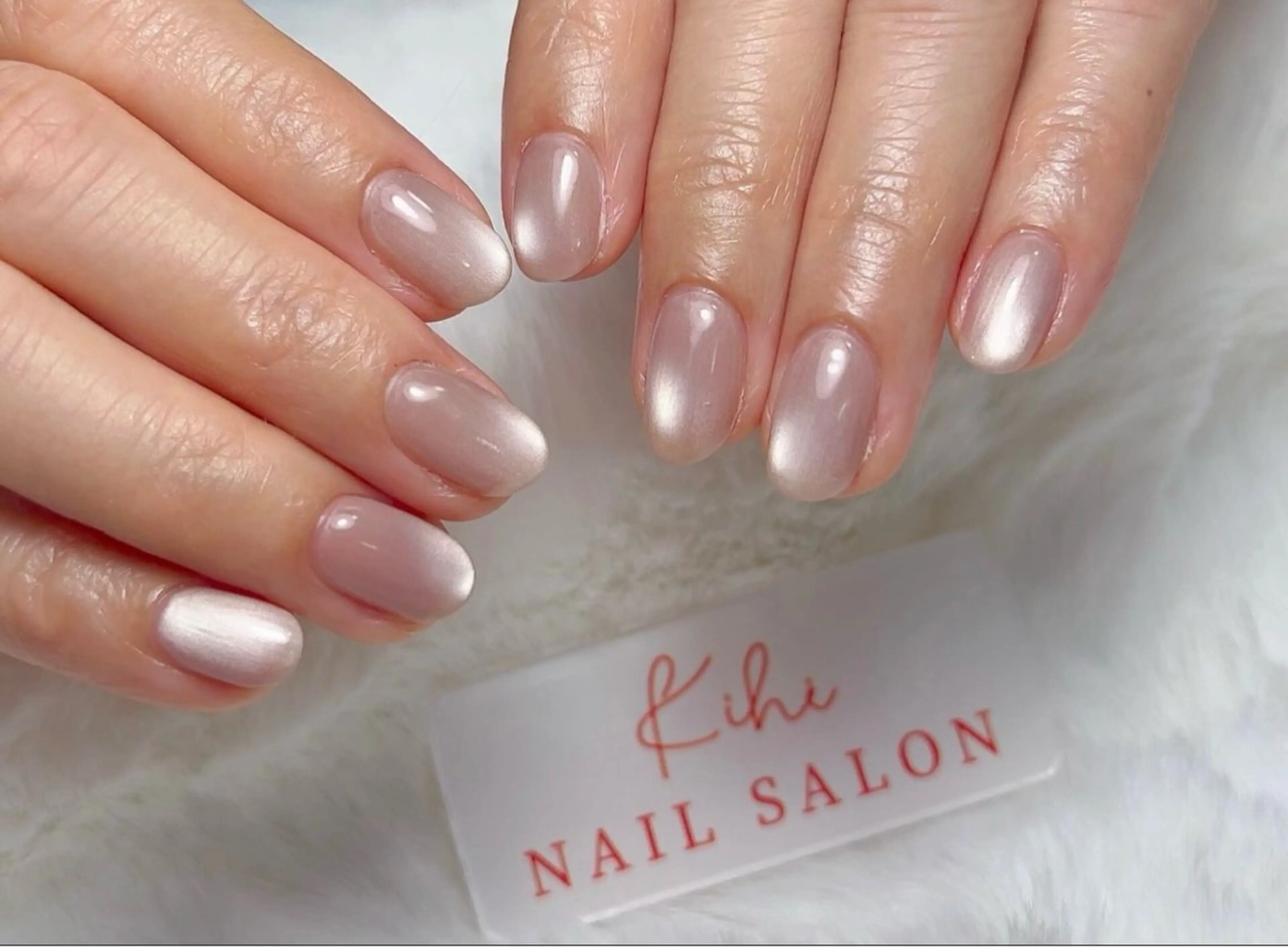 ネイル アートネイル フレンチネイル ジェルネイル グラデーション 韓国ネイル Nail Salon kihi大塚店のネイルデザイン