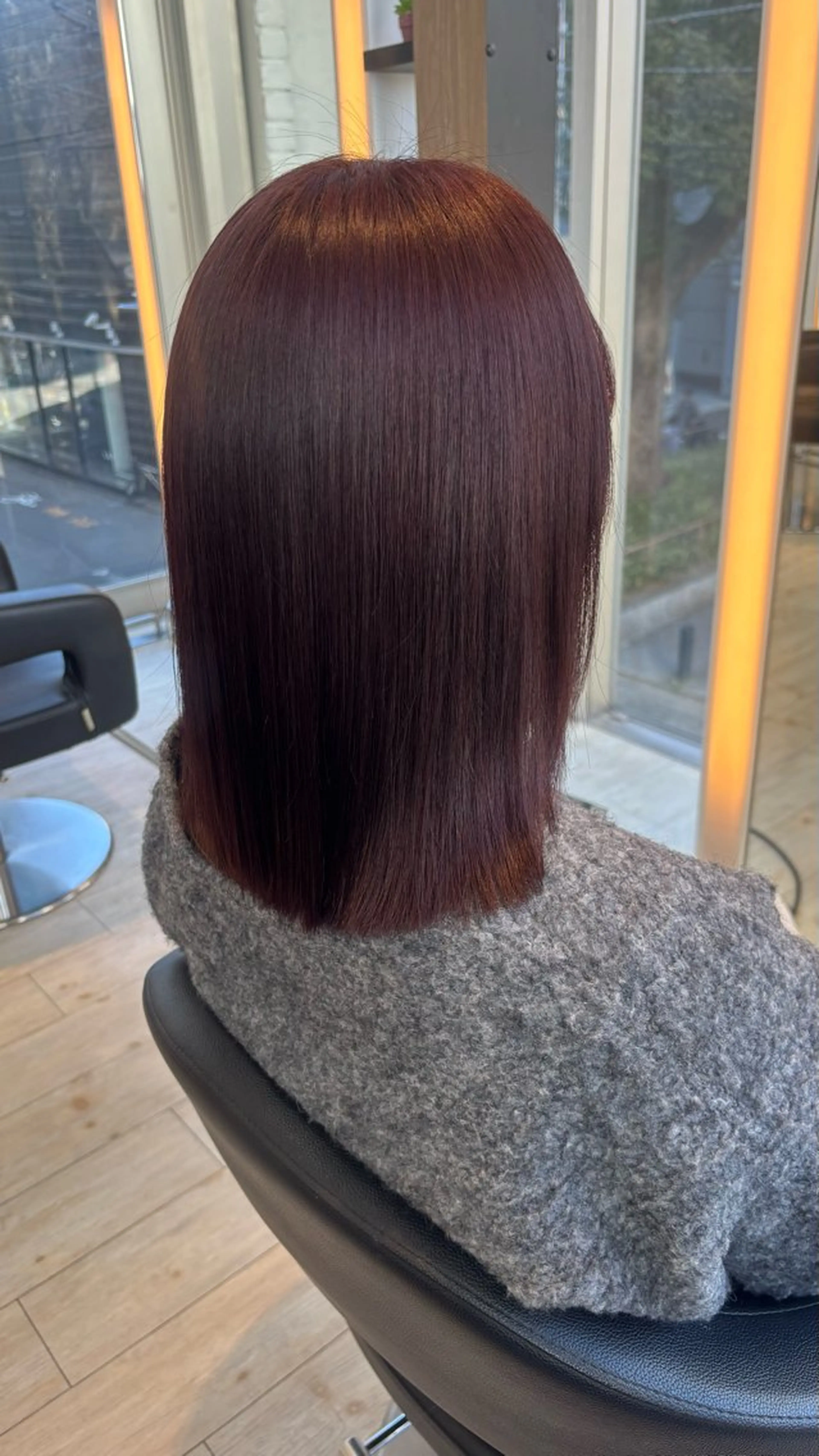 ミディアム ヘアカラー Yamato/ 韓国ヘア/栄のヘアスタイル