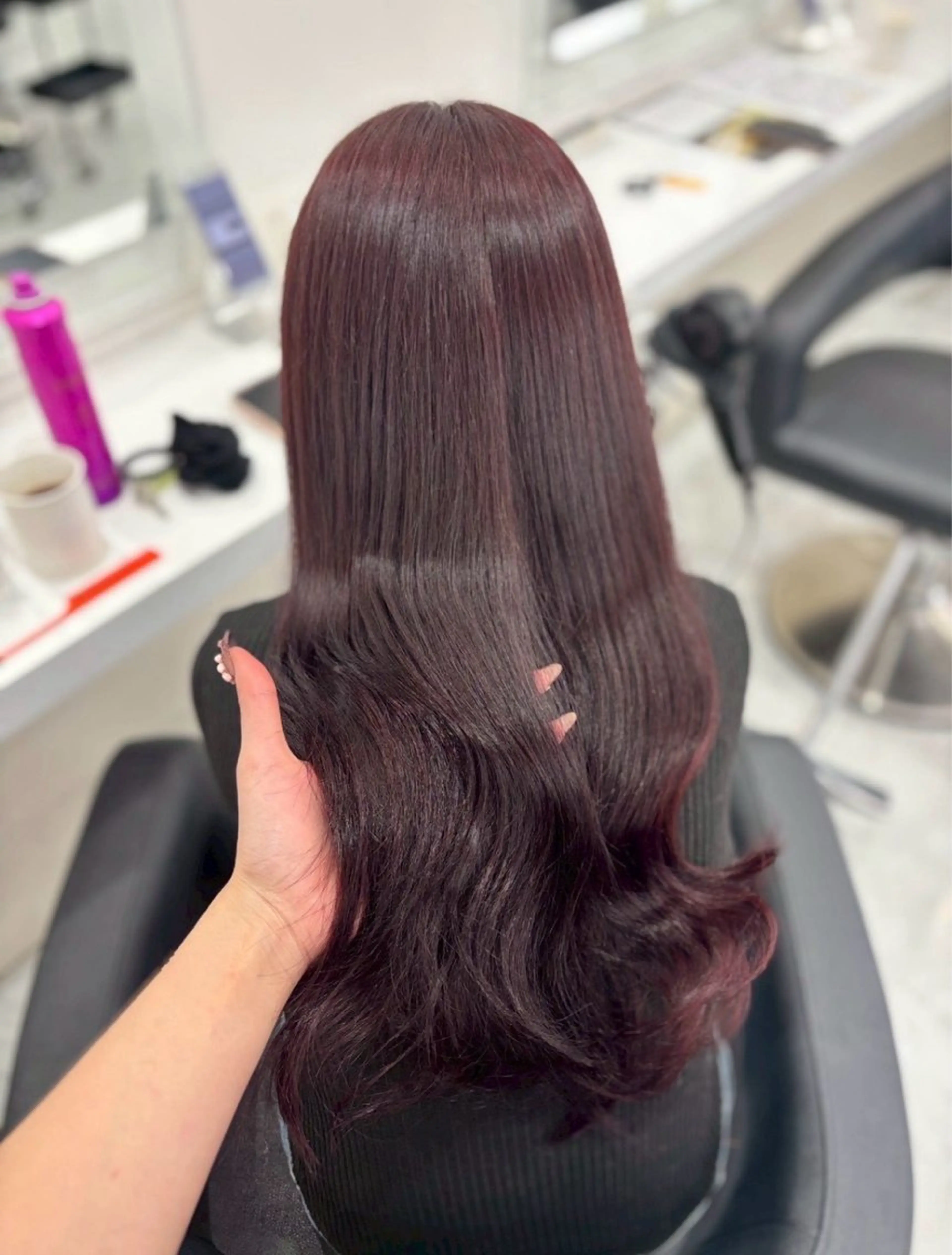 ロング カラー ヘアカラー トリートメント 🫧暖色カラー🫧/ Masaruのヘアスタイル