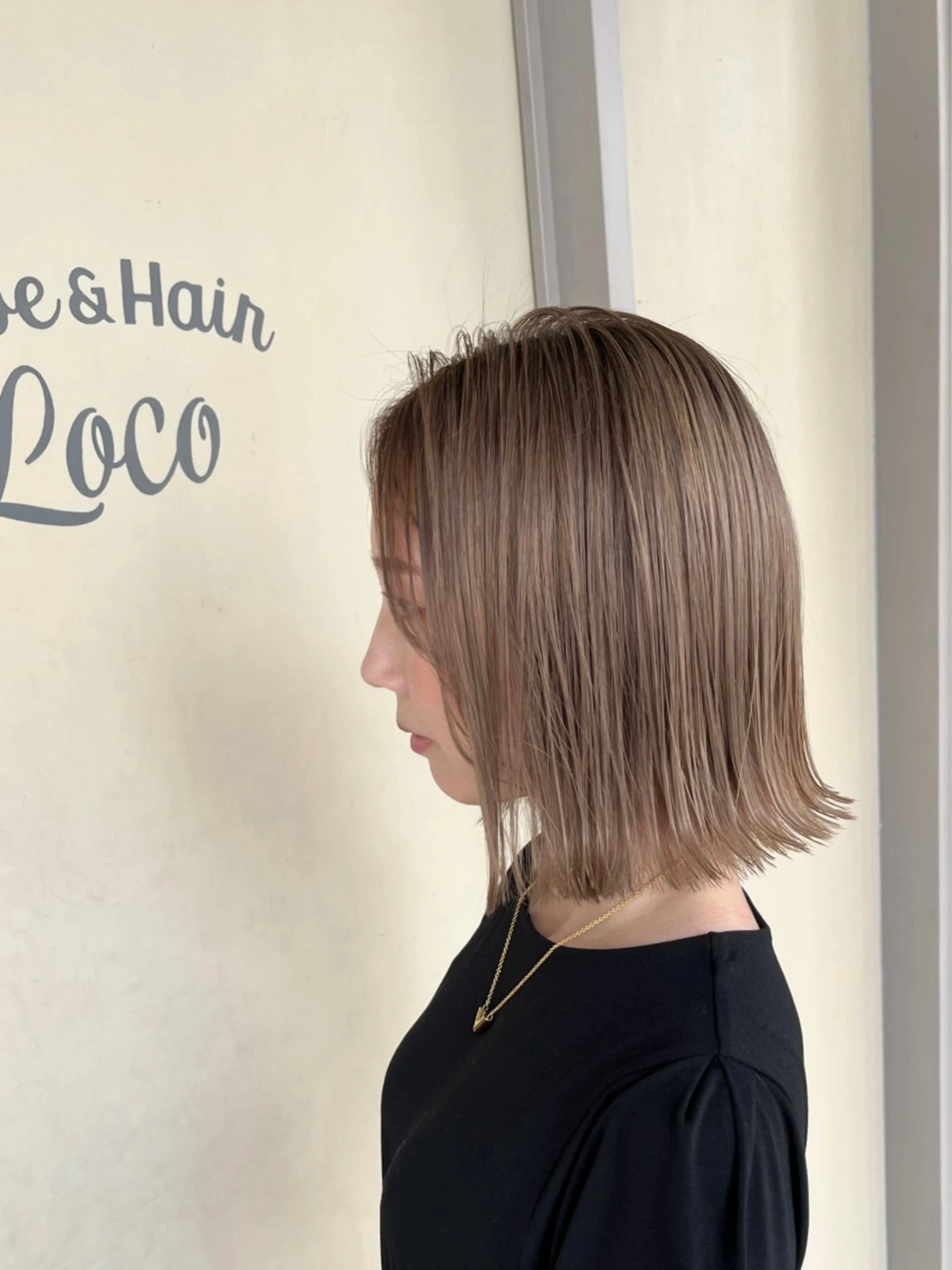 【透明感✨️】ブリーチ+オンカラー🎀の写真