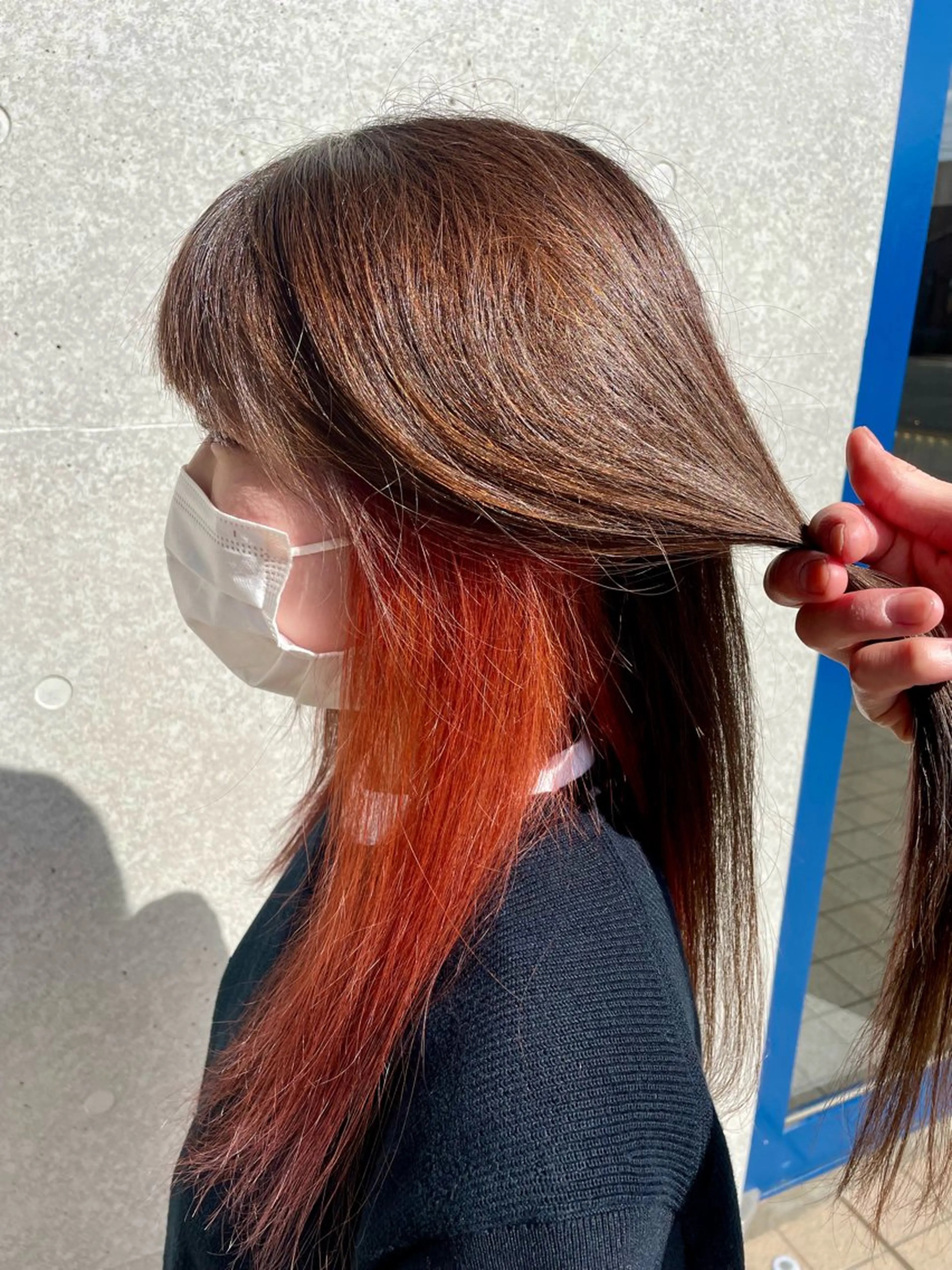 ロング カラー 坂本 勇将のヘアスタイル