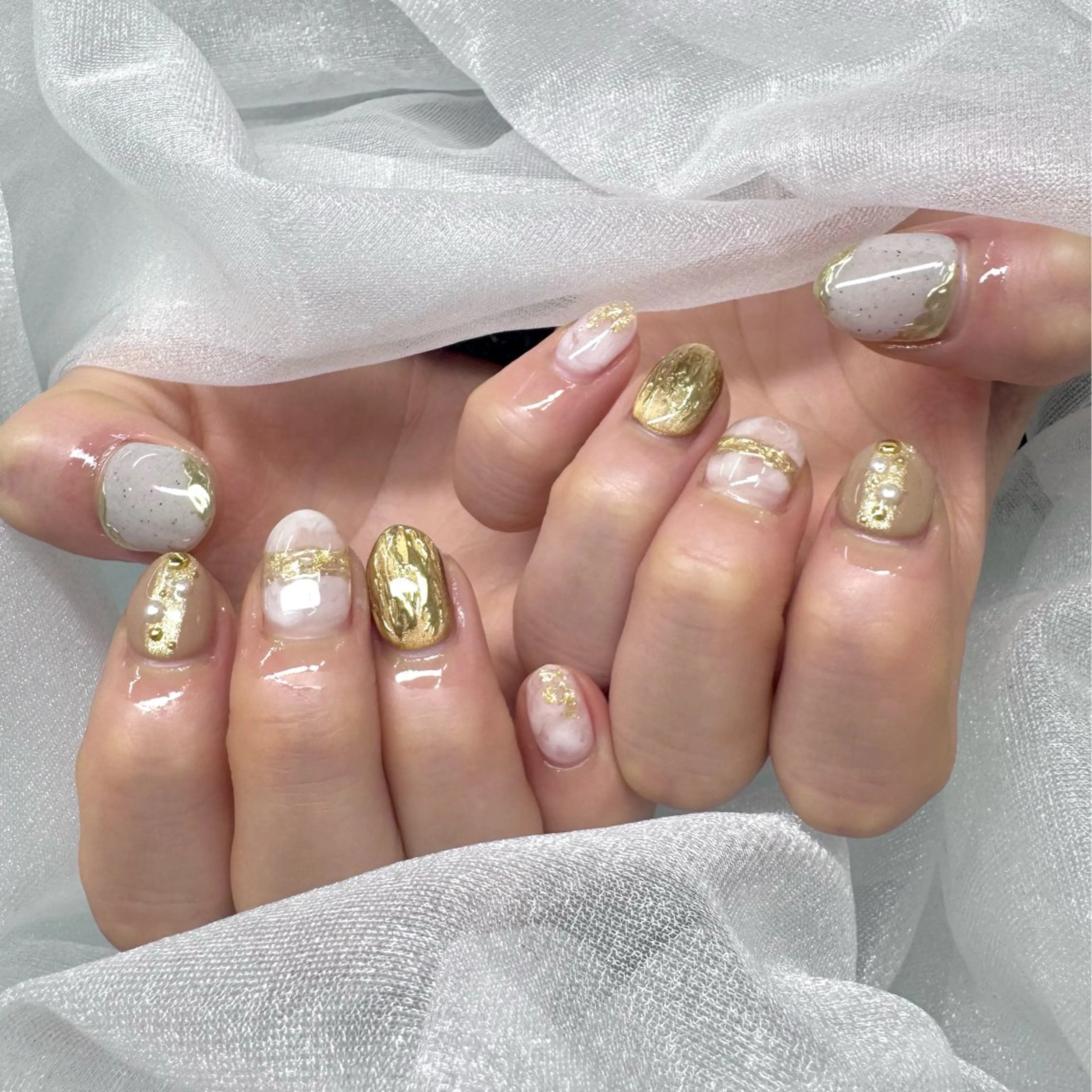 ネイル 山岸 夏菜のネイルデザイン