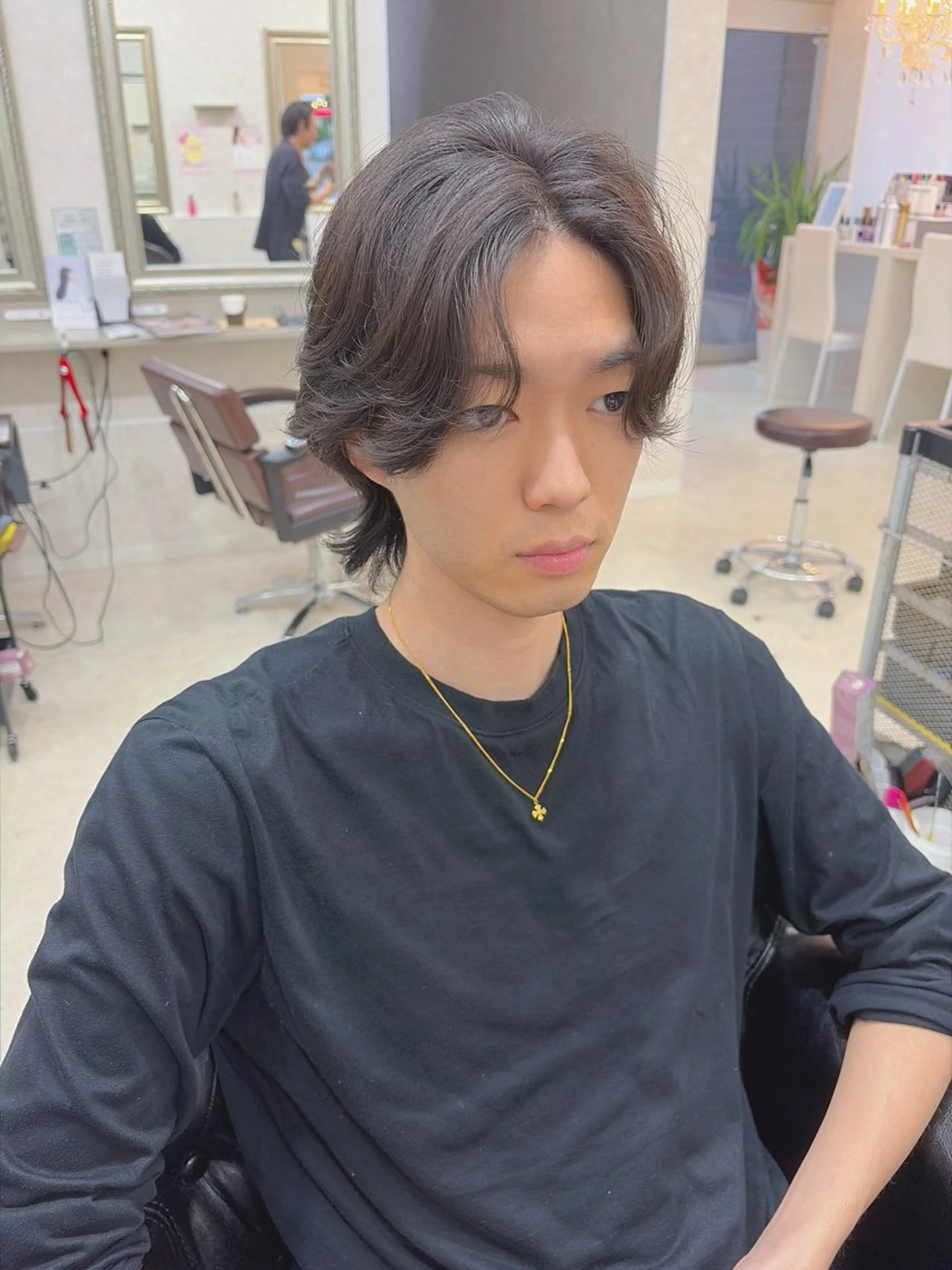 パーマ メンズ カット パーマ ＆tigre 佐藤秀太のヘアスタイル